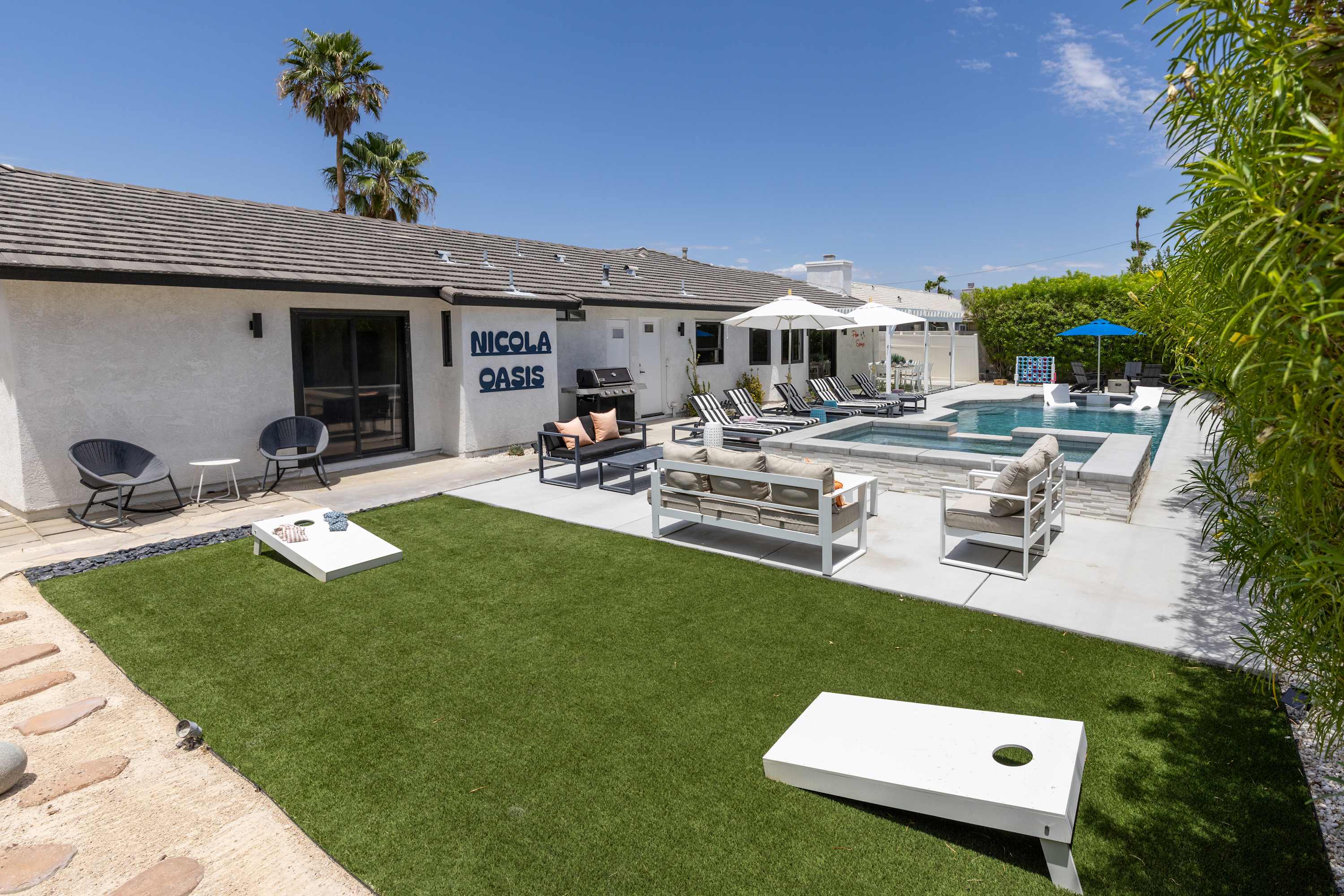 Daytime Backyard View