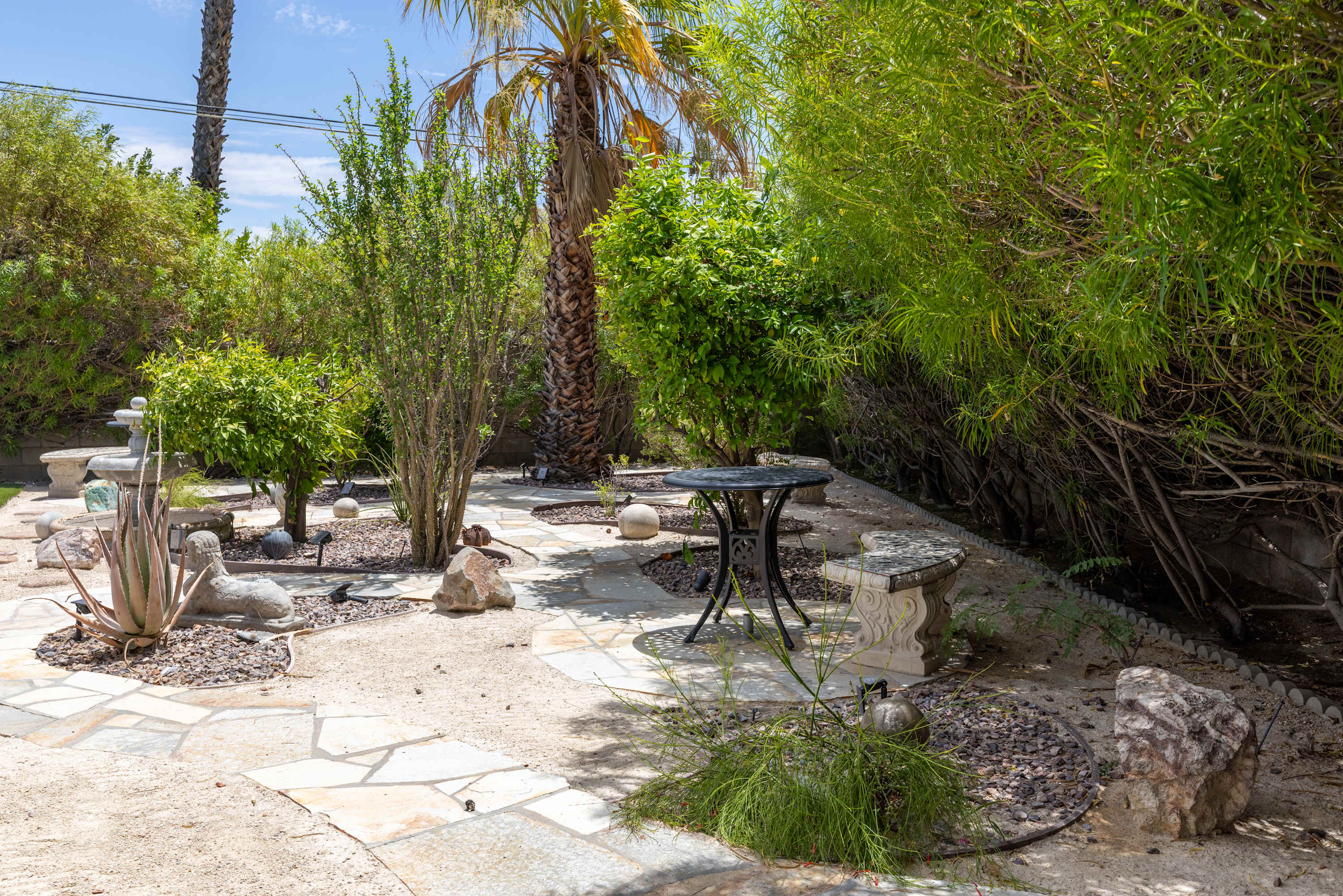 Backyard Garden Area