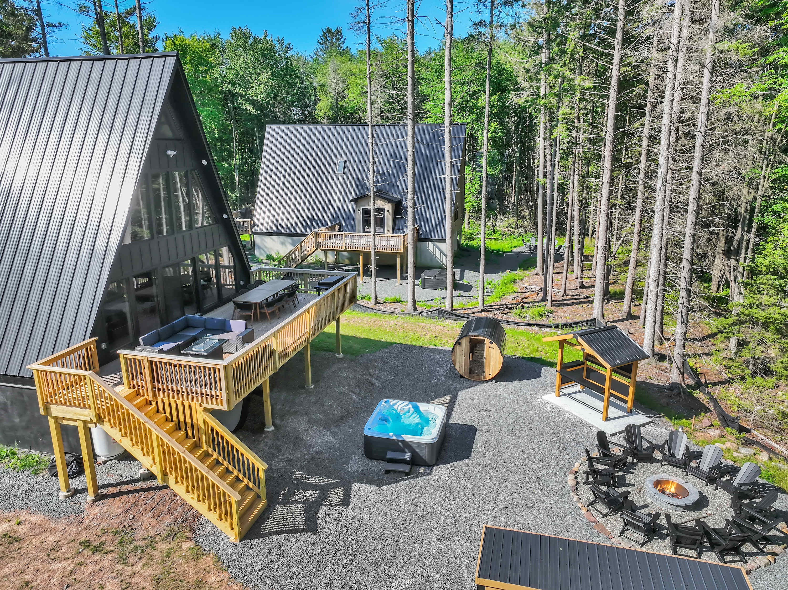 A-Frame Cabin | Hot Tub | Sauna | Near Lake & Ski