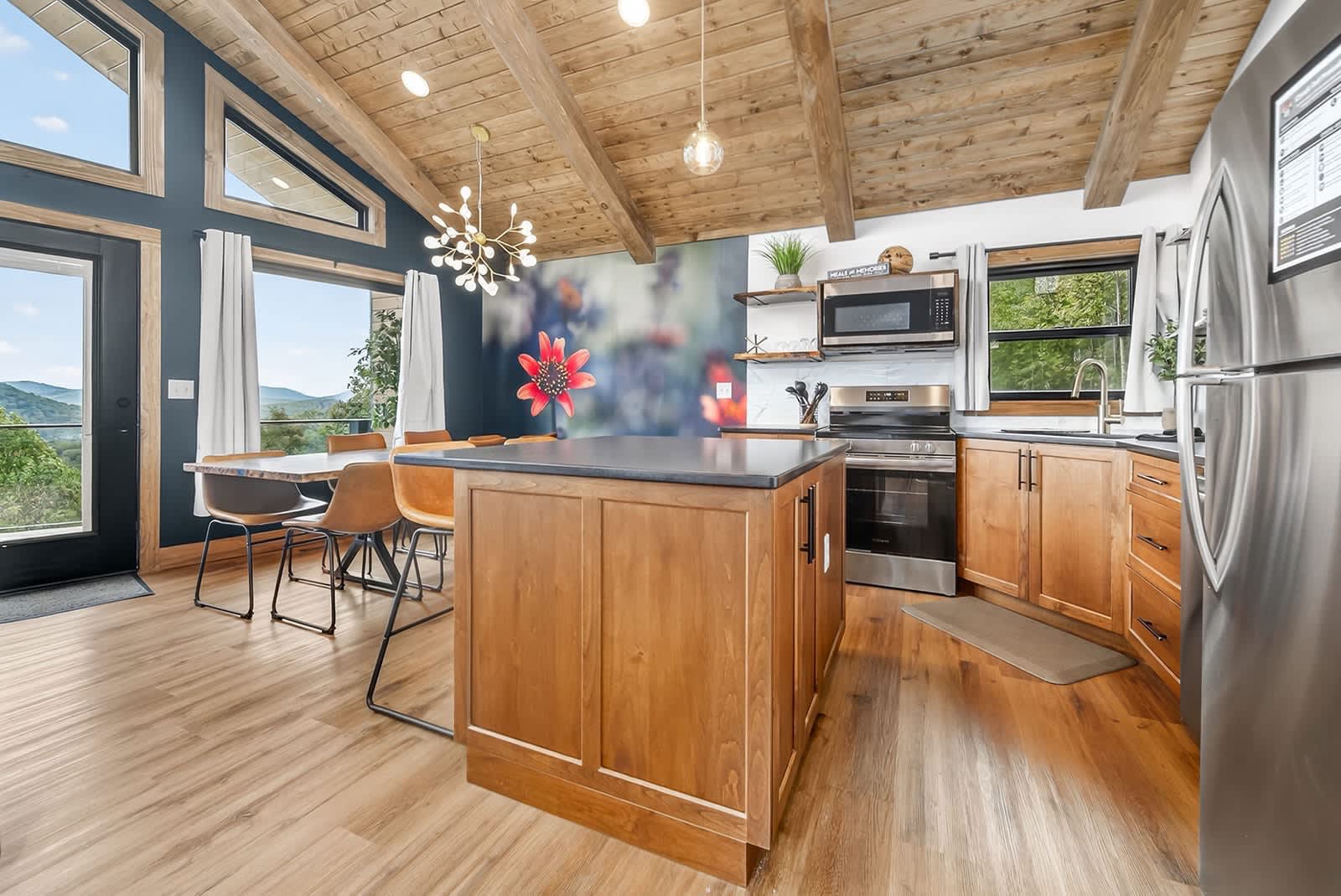 Twilight Timber at Saluda Mountain Retreats!