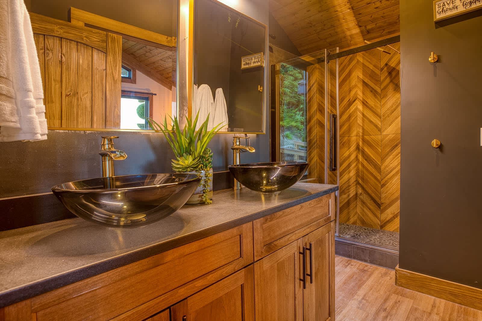 Twilight Timber at Saluda Mountain Retreats!