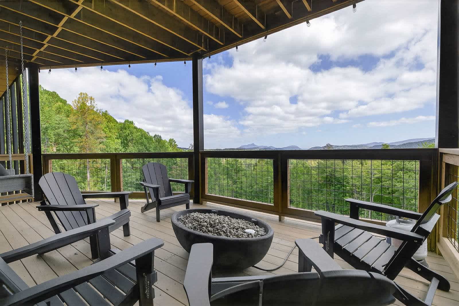 Twilight Timber at Saluda Mountain Retreats!