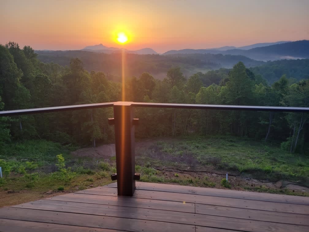 Twilight Timber at Saluda Mountain Retreats!