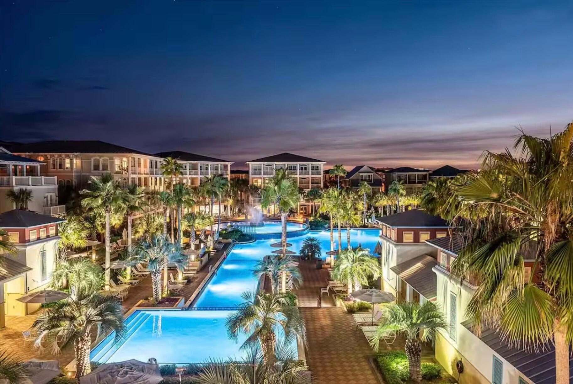 Resort style community pool