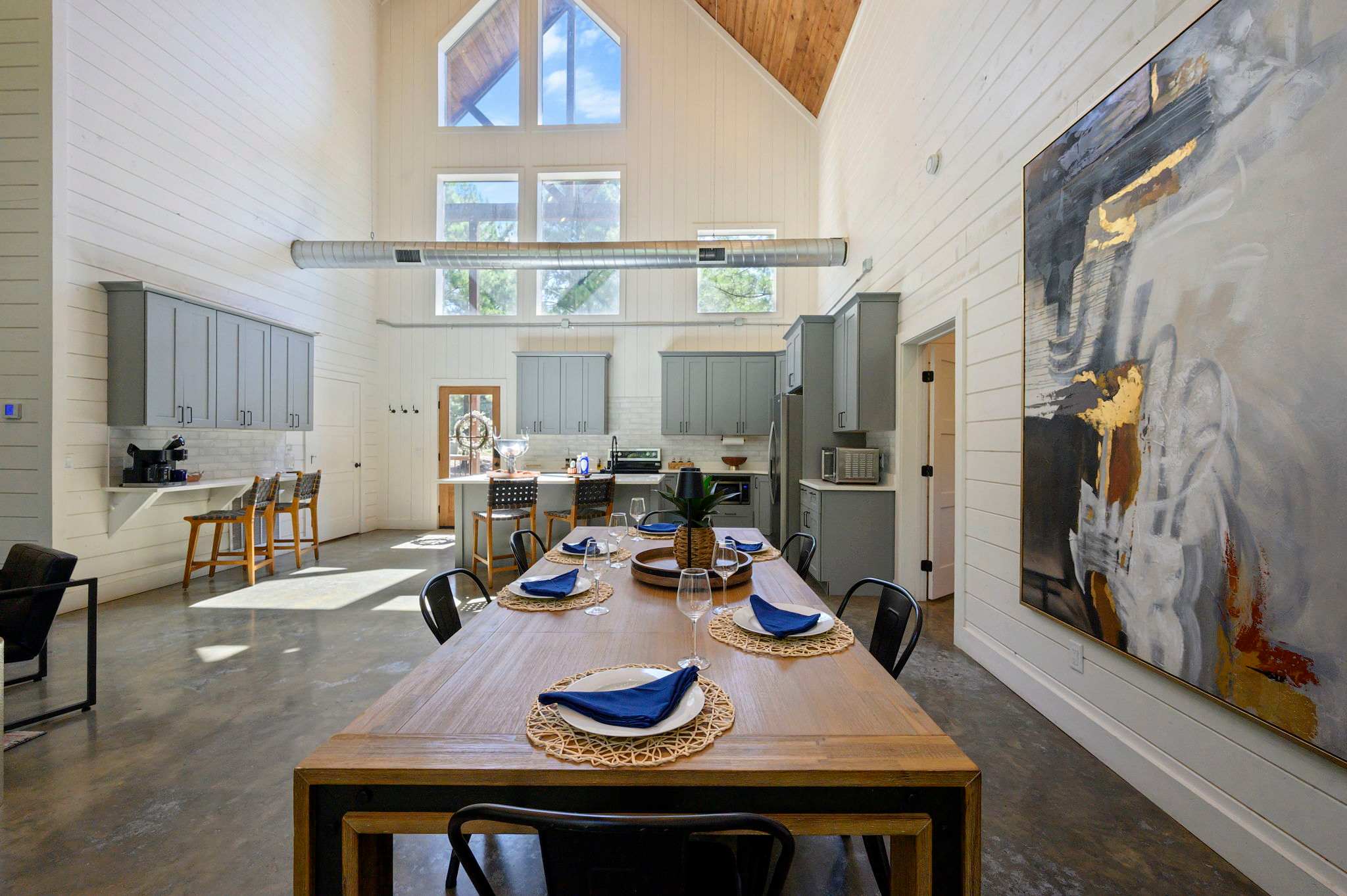 NEW! Modern Cabin - Hot Tub & Fire Pit - Sleeps 6!