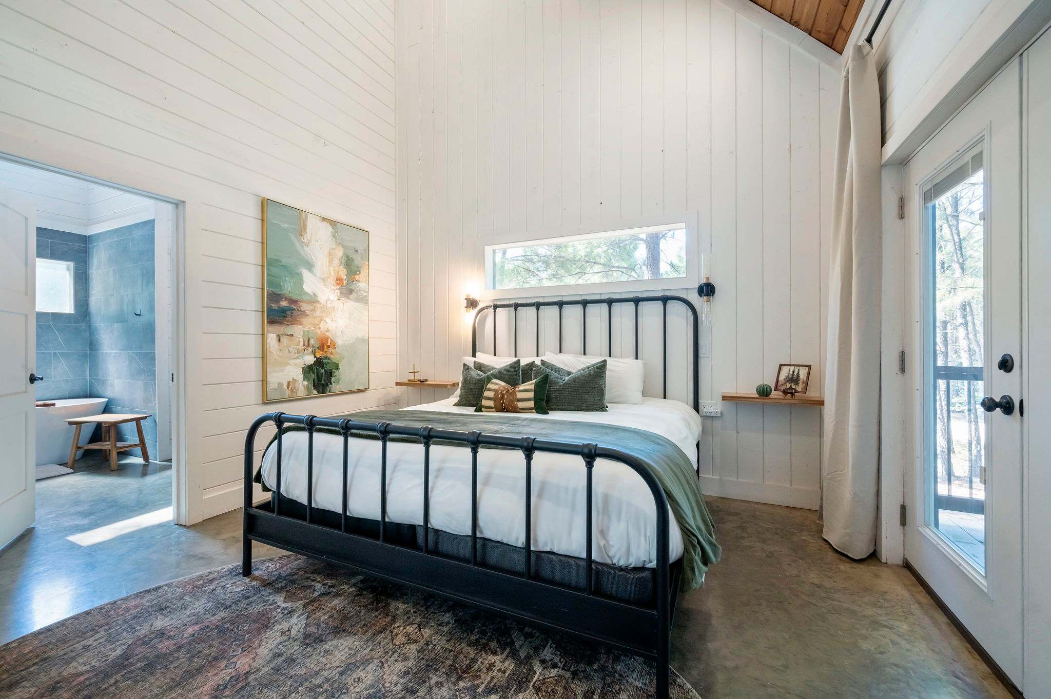 NEW! Modern Cabin - Hot Tub & Fire Pit - Sleeps 6!