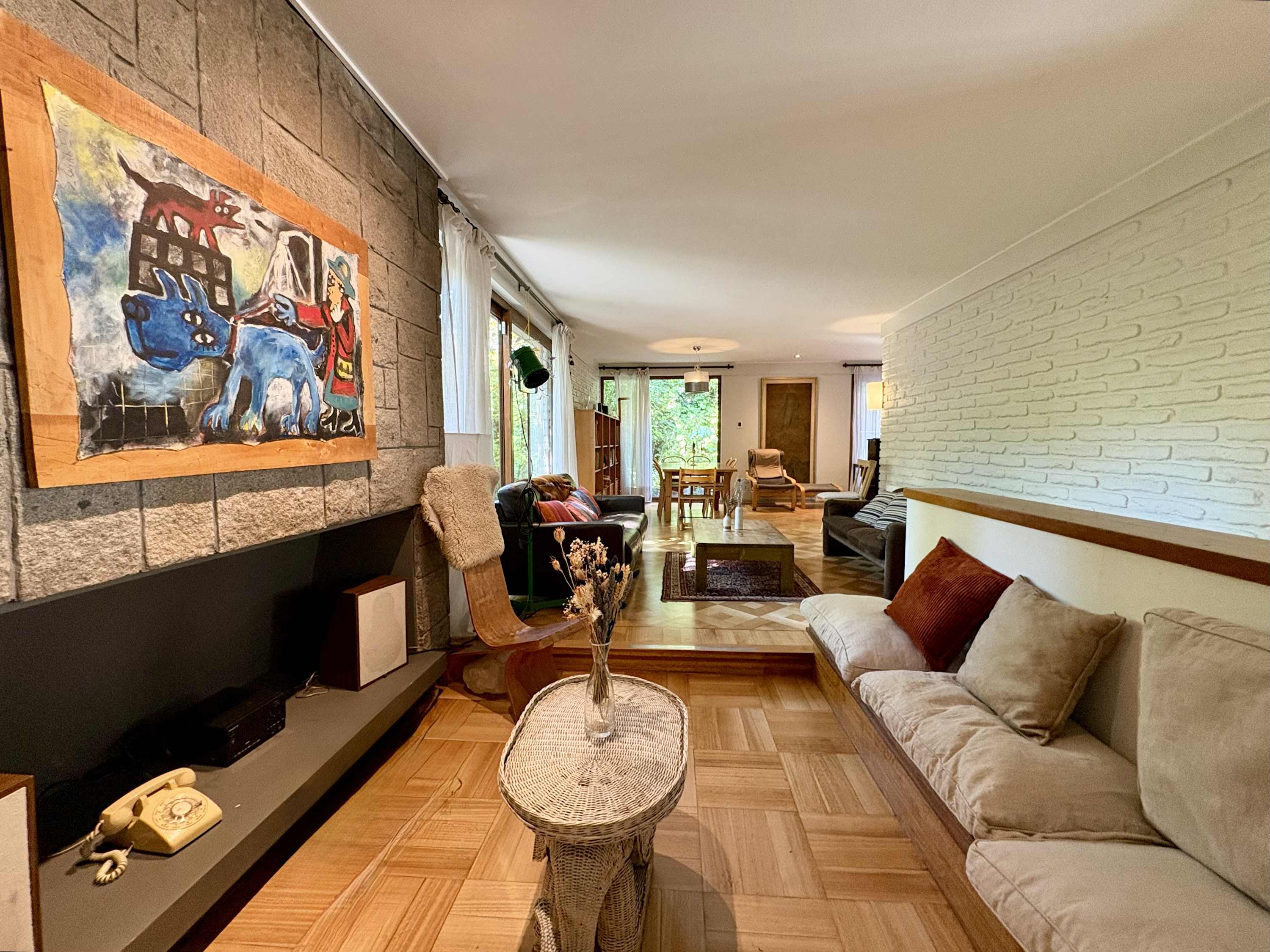 House Pedro de Valdivia Norte - Garden & Parking