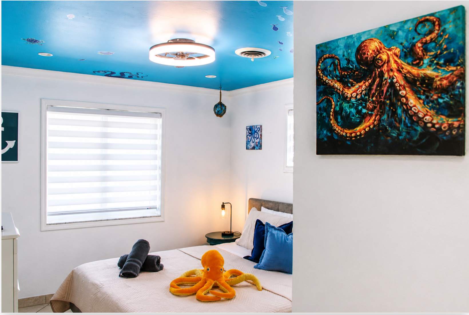 Octopus Sanctuary · Steps from the Beach!