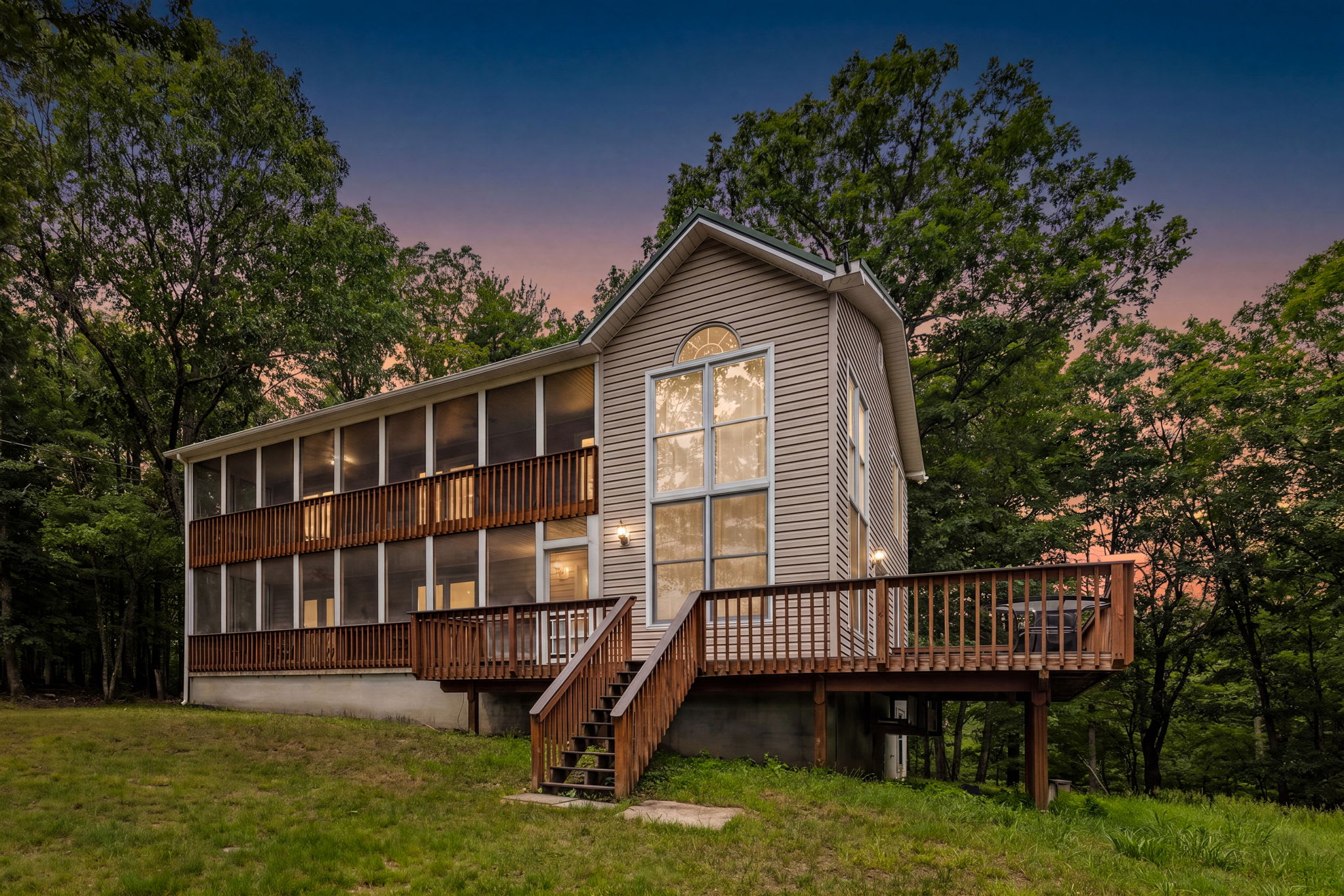With five comfortable bedrooms, multiple bathrooms, and spacious gathering areas, there's plenty of room for everyone to spread out while still enjoying time together.
