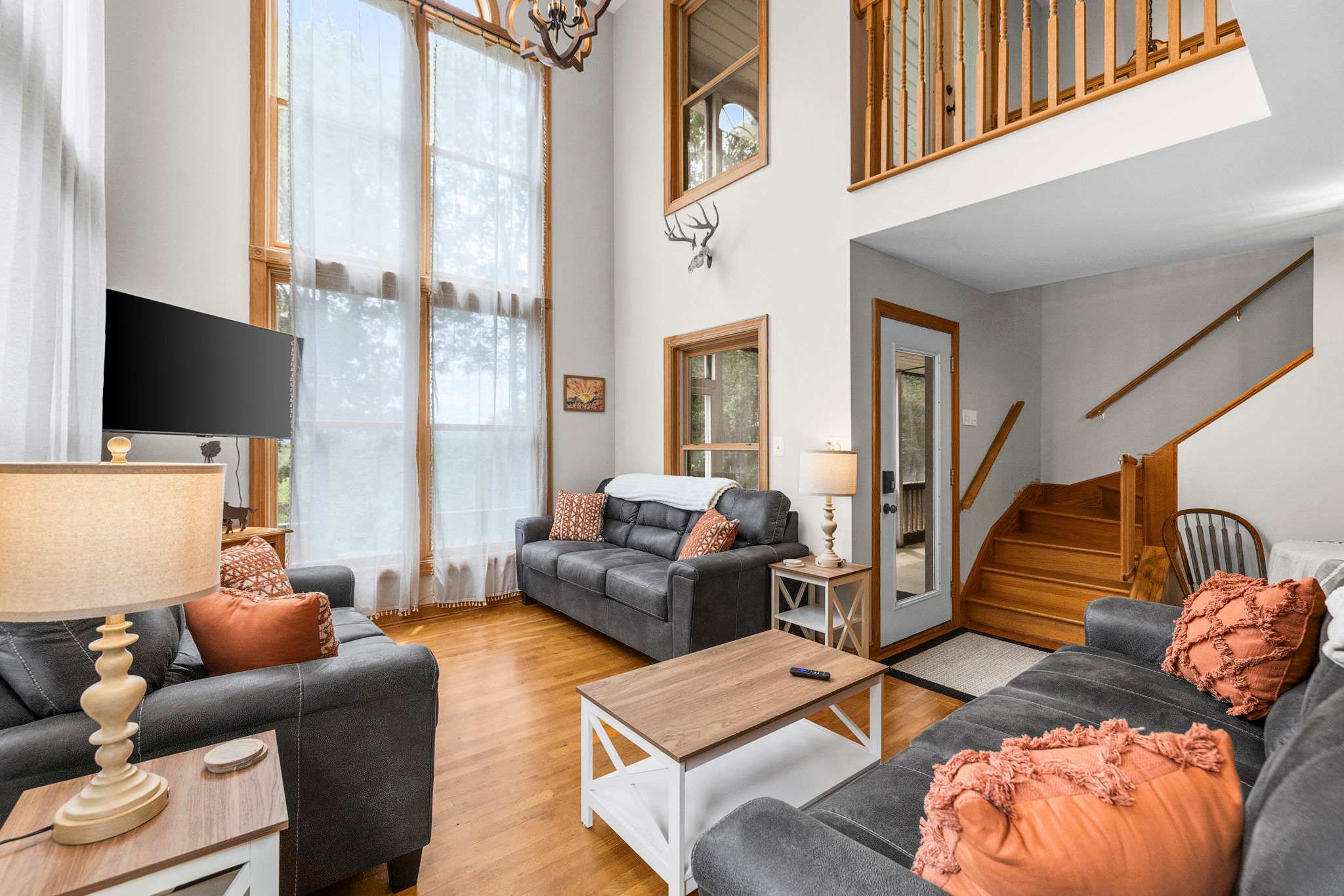 Designed with families and groups in mind, the lodge offers inviting spaces to spend time together.

