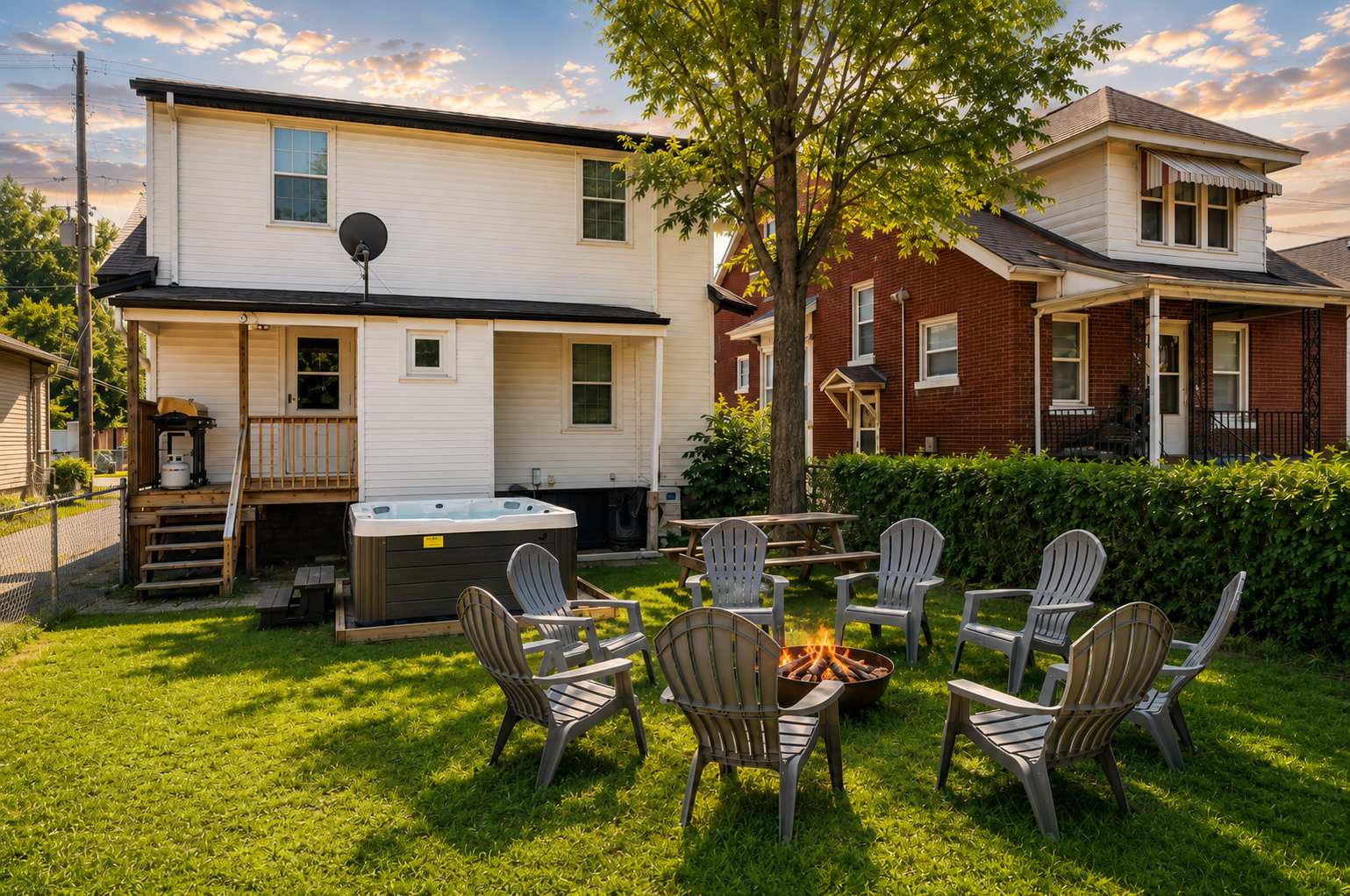 Spacious home ft. backyard with exclusive hot tub!