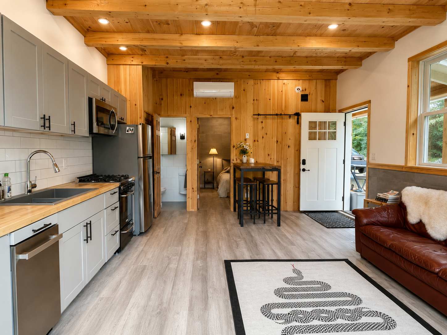 Vermont Cedar Cottage | Fireplace & Pond Views