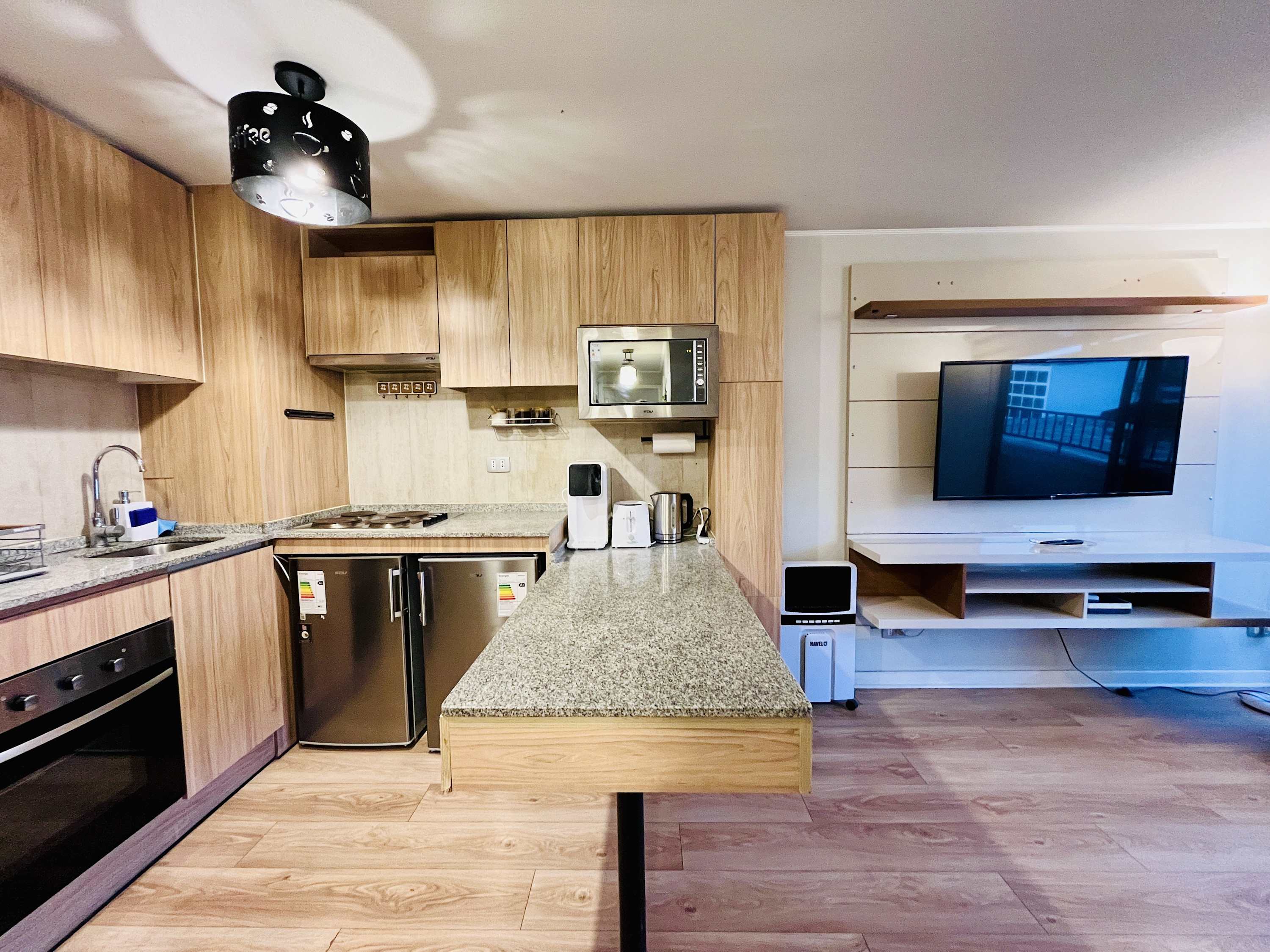 Modern Downtown Santiago Studio w/ Free Parking