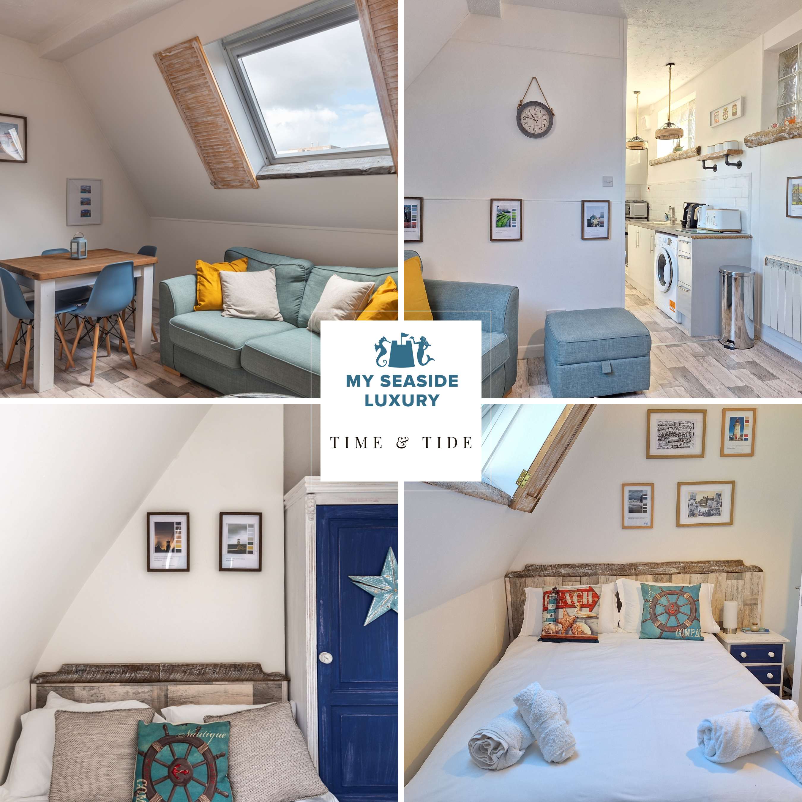 Time and Tide -Central, convenient, charming serviced apartment - Ramsgate - VivreStays