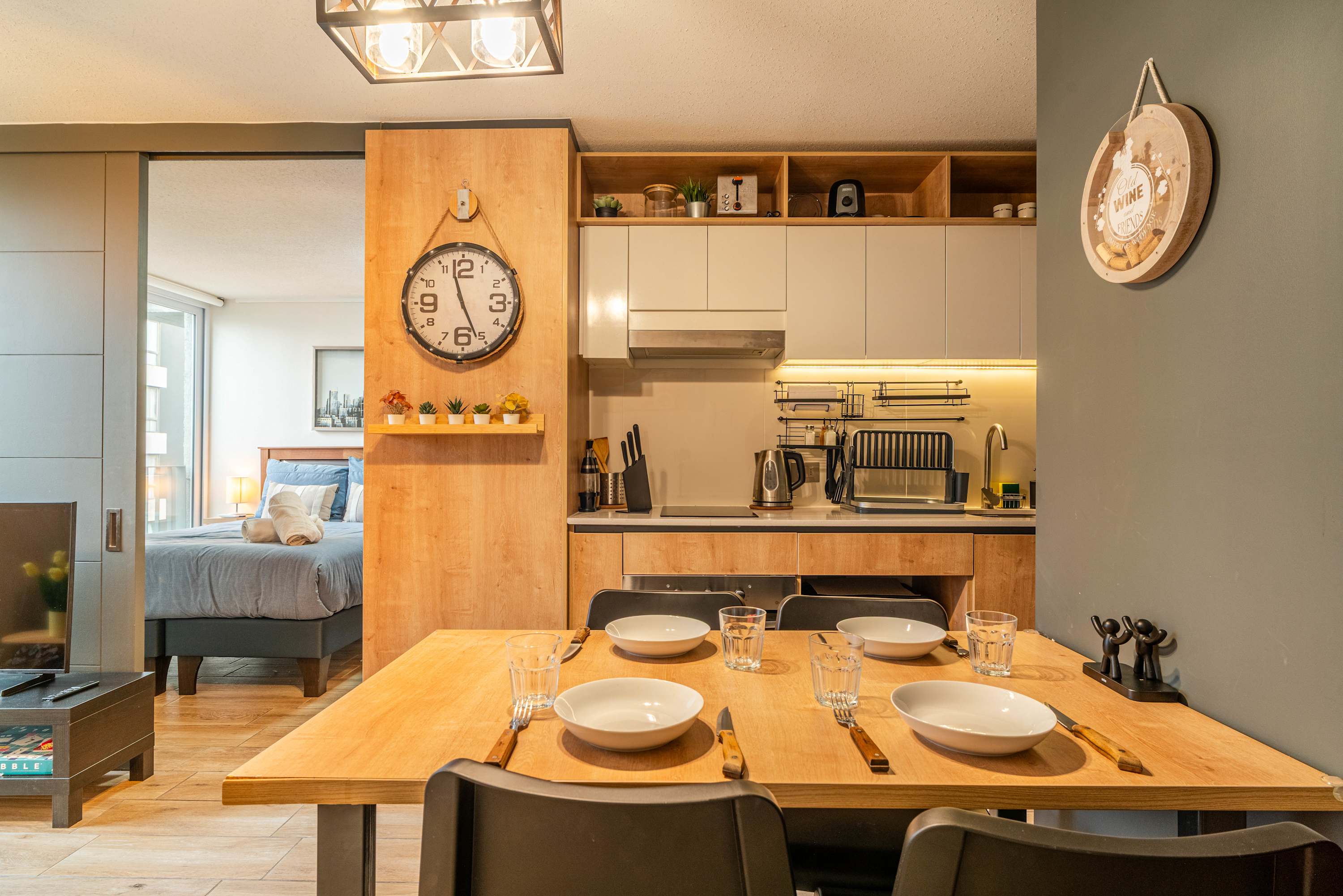 HOM 1-bed with terrace and A/C · Bustamante — Santiago, Santiago Metropolitan — vacation rental