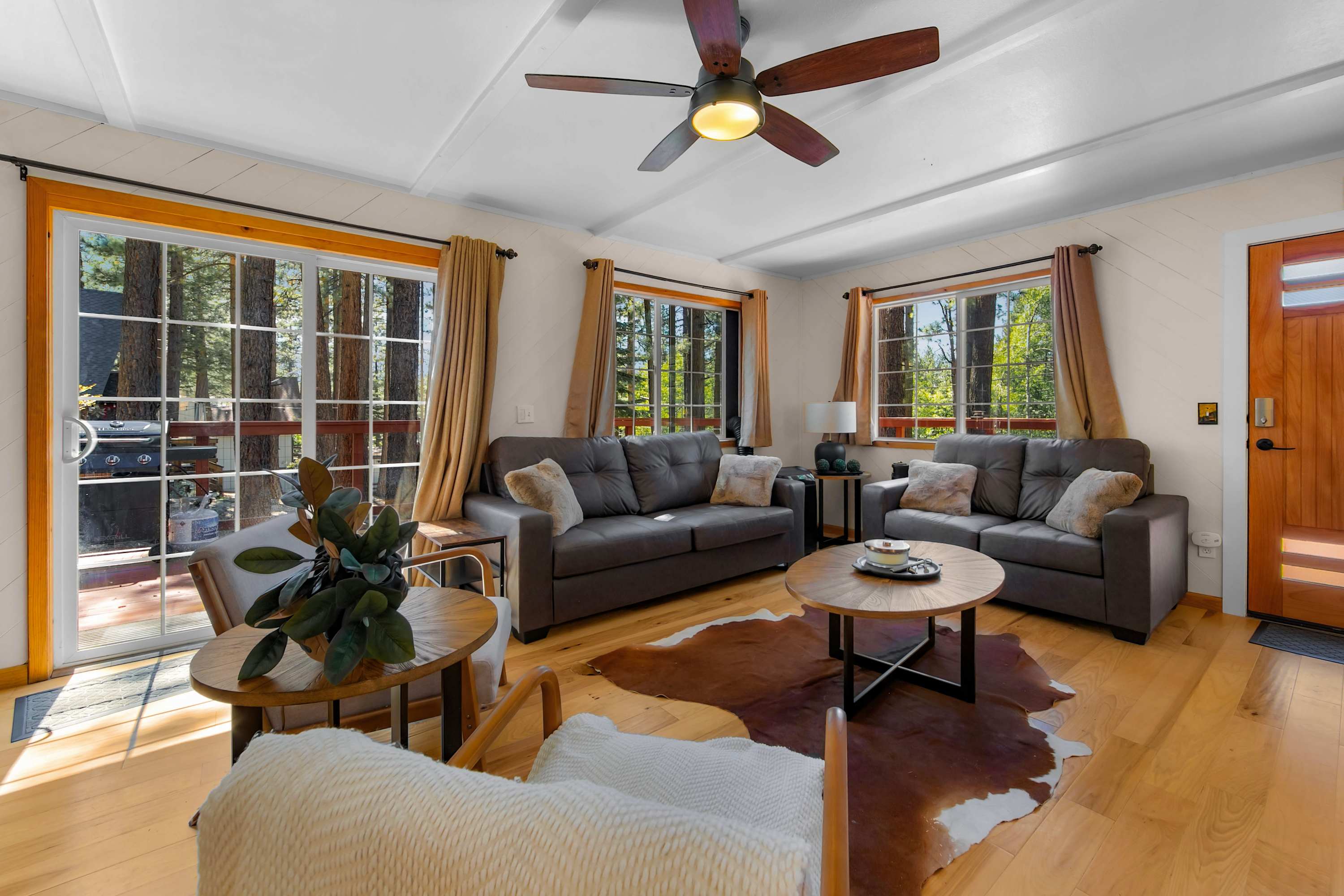 Cozy up on the sofa and enjoy your favorite shows and movies