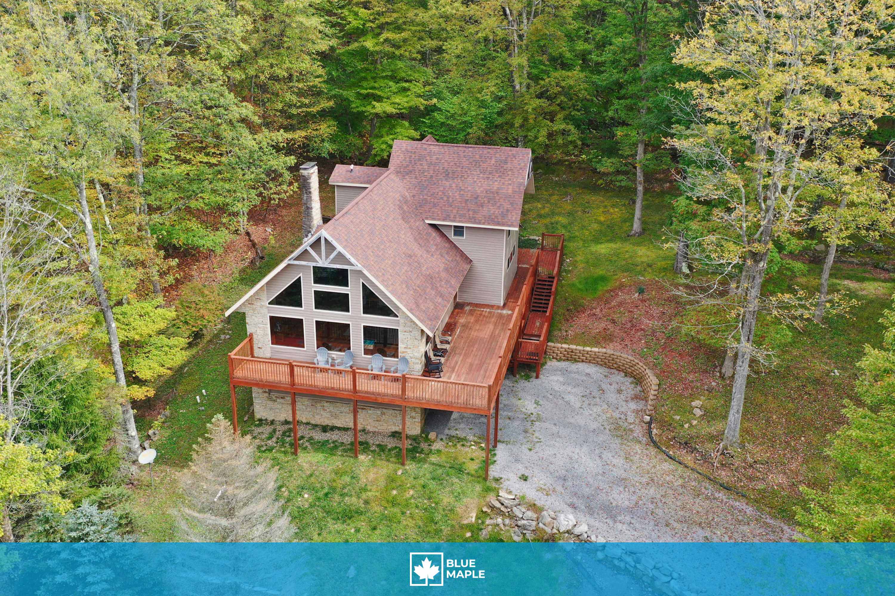 Mountain cabin w/ deck & lake access
