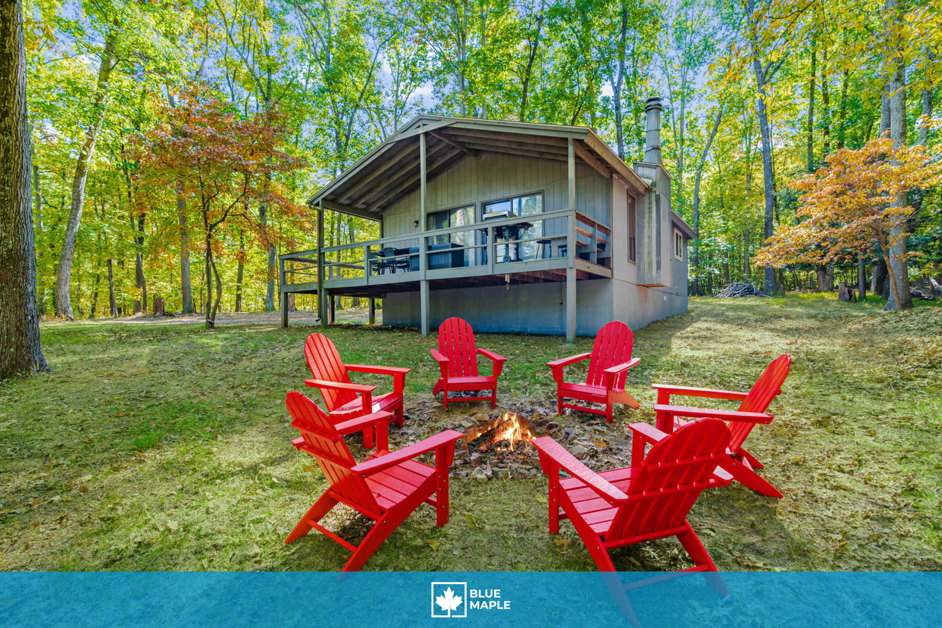 Spacious w/Hot Tub, Fire Pit, Deck, Grill and WiFi