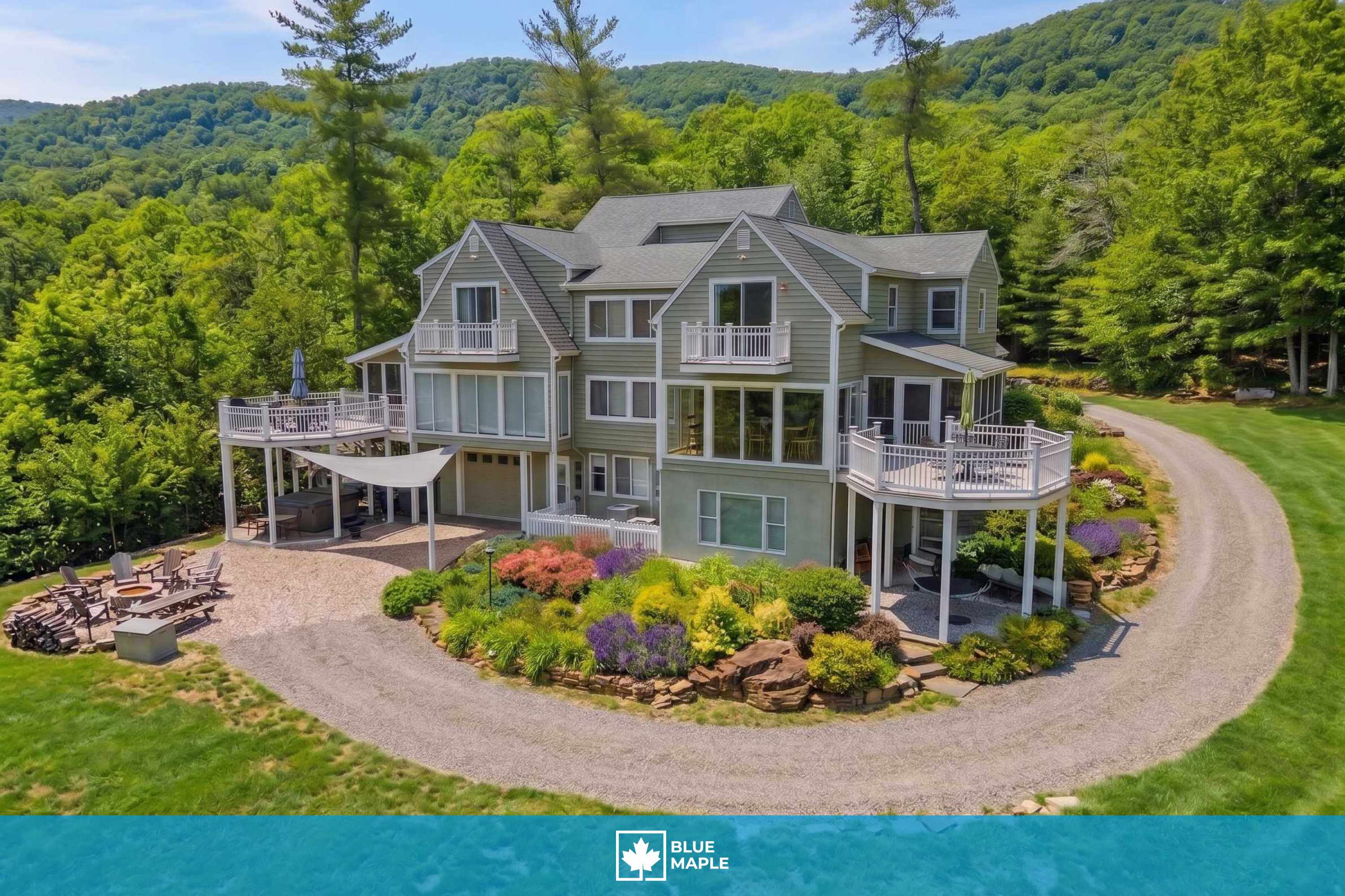 Secluded Retreat Endless Mtn Views, Rushing Stream