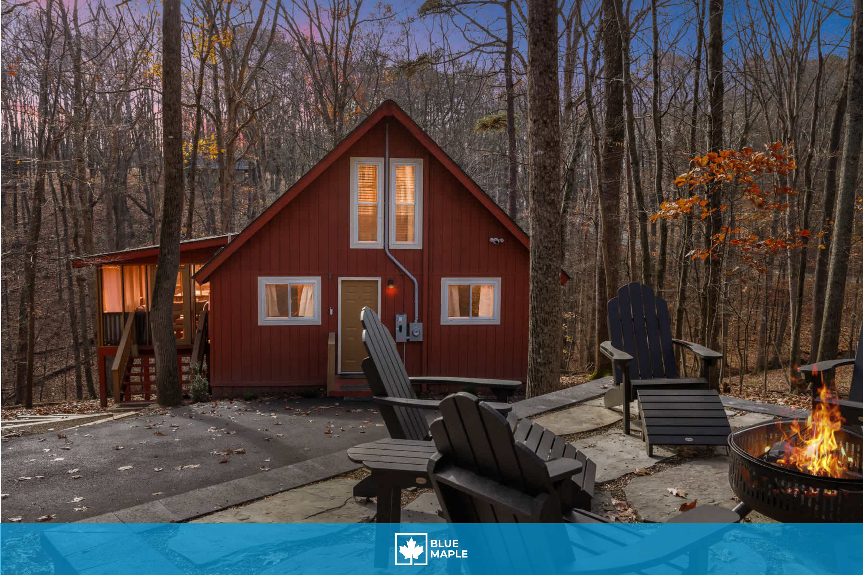 Fireplace, Fire Pit, Deck, WiFi & Pool Access