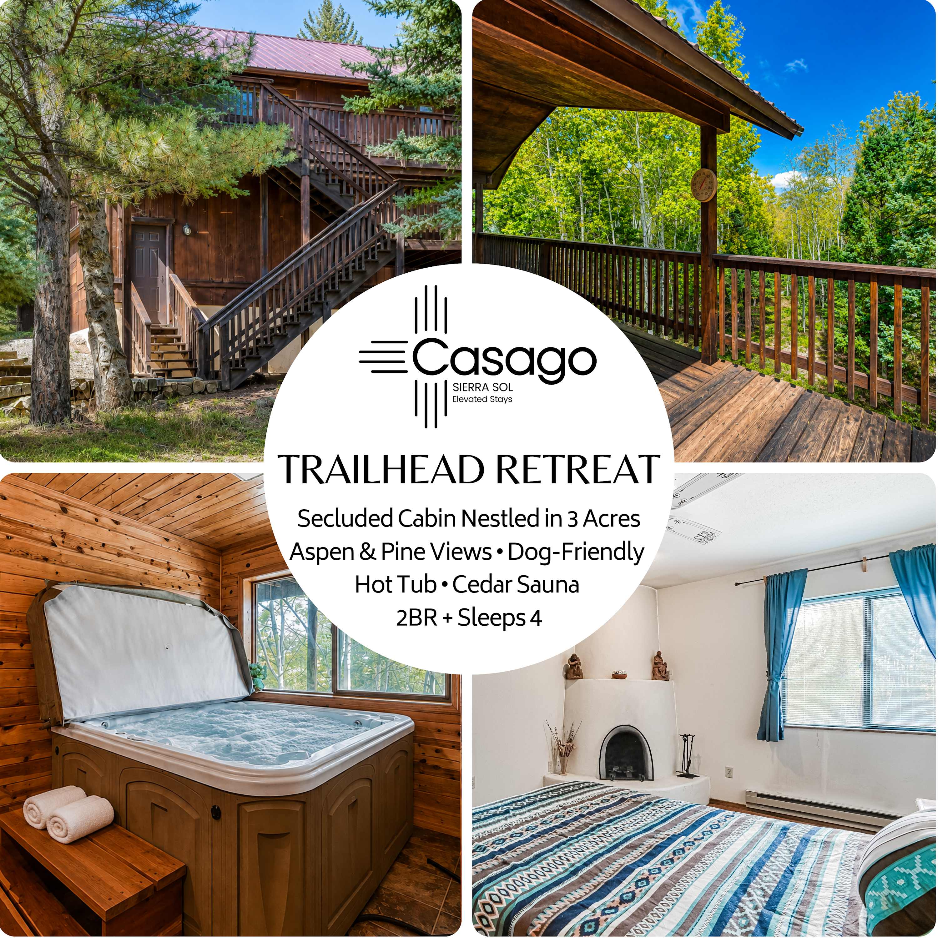 Trailhead Retreat - Hot Tub, Sauna & Trails - Angel Fire, NM