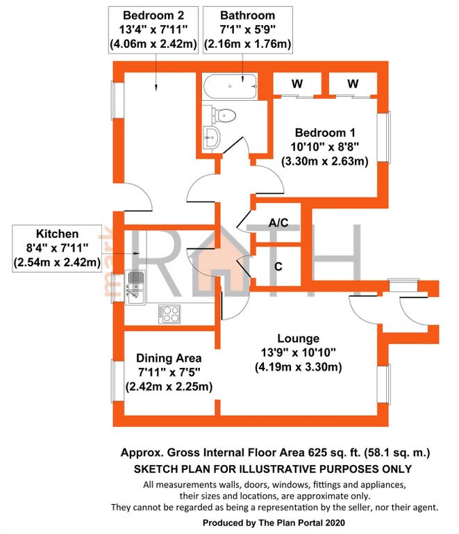 View Wokingham, 2 Bedroom Flat - Private Entrance in 15 Norton Road RG40 2BD Wokingham, 2 Bedroom Flat - Private Entrance in 15 Norton Road RG40 2BD - Property image 12 - VivreStays
