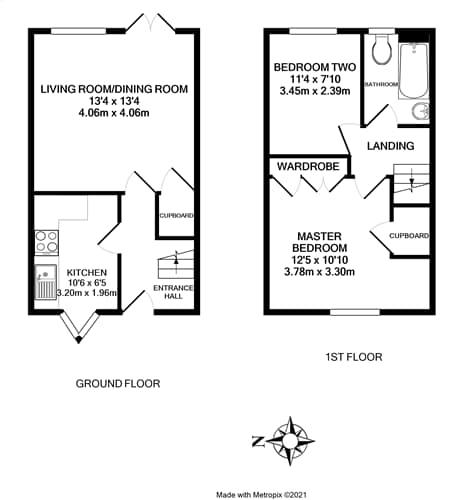 View Bracknell - Modern 2 Bedroom House - With Parking in 15 Barry Square RG12 7FF Bracknell - Modern 2 Bedroom House - With Parking in 15 Barry Square RG12 7FF - Property image 18 - VivreStays