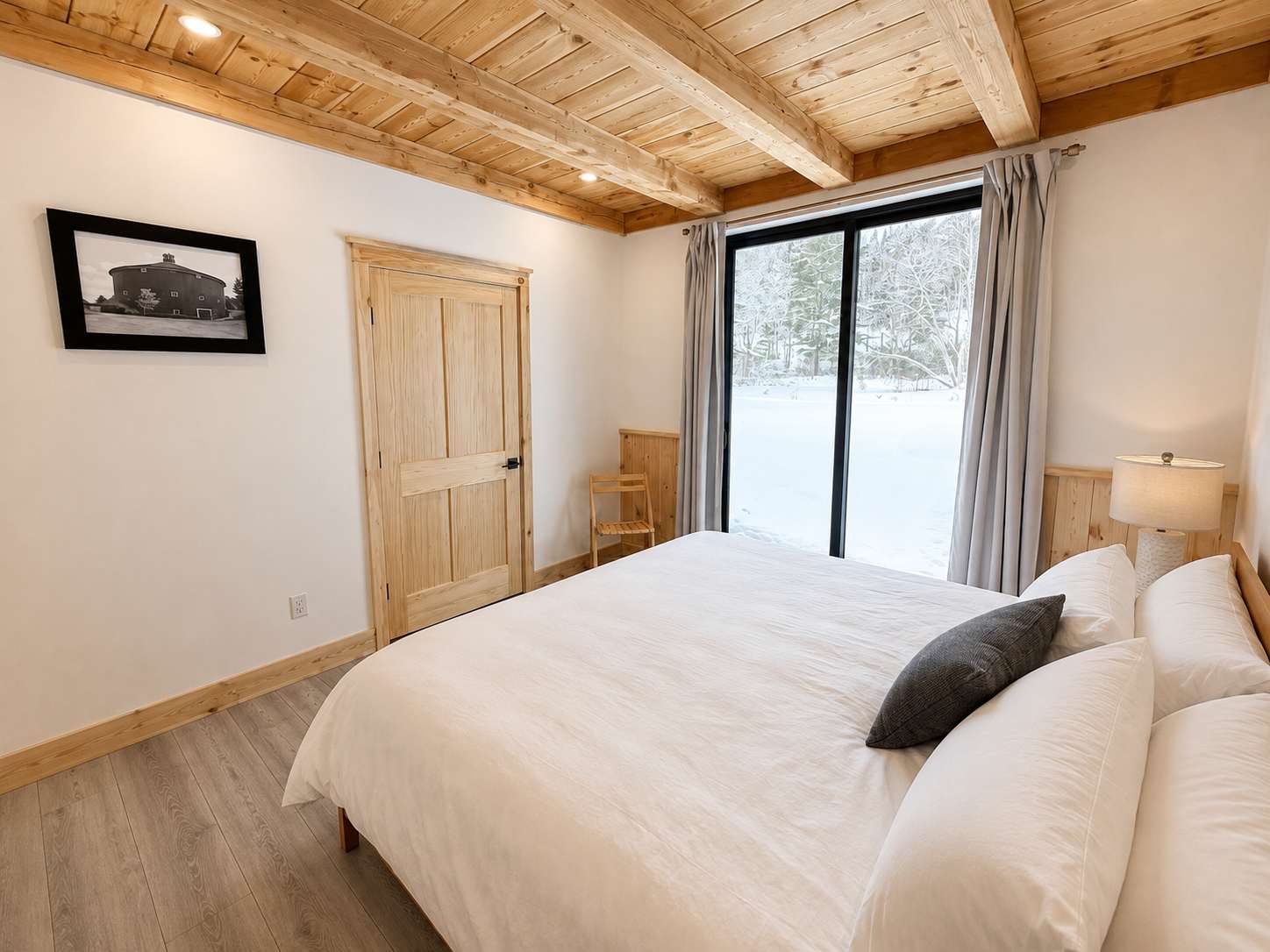 Bear Hearth | Nordic Barn, Stowe Nature Escape