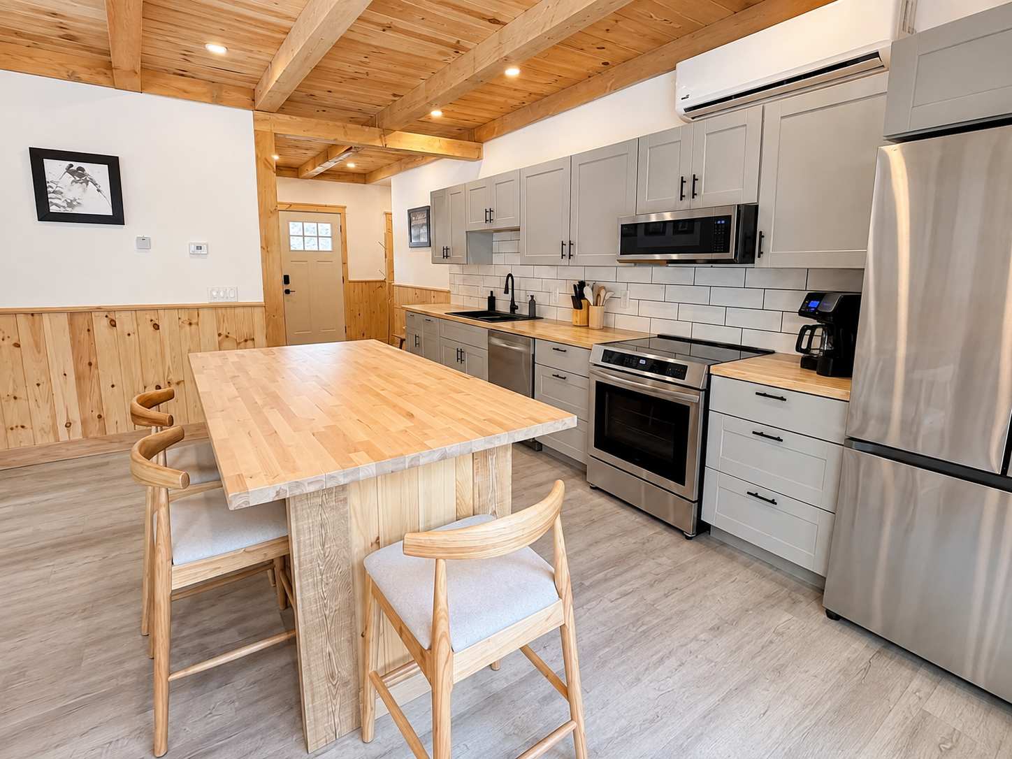 Bear Hearth | Nordic Barn, Stowe Nature Escape