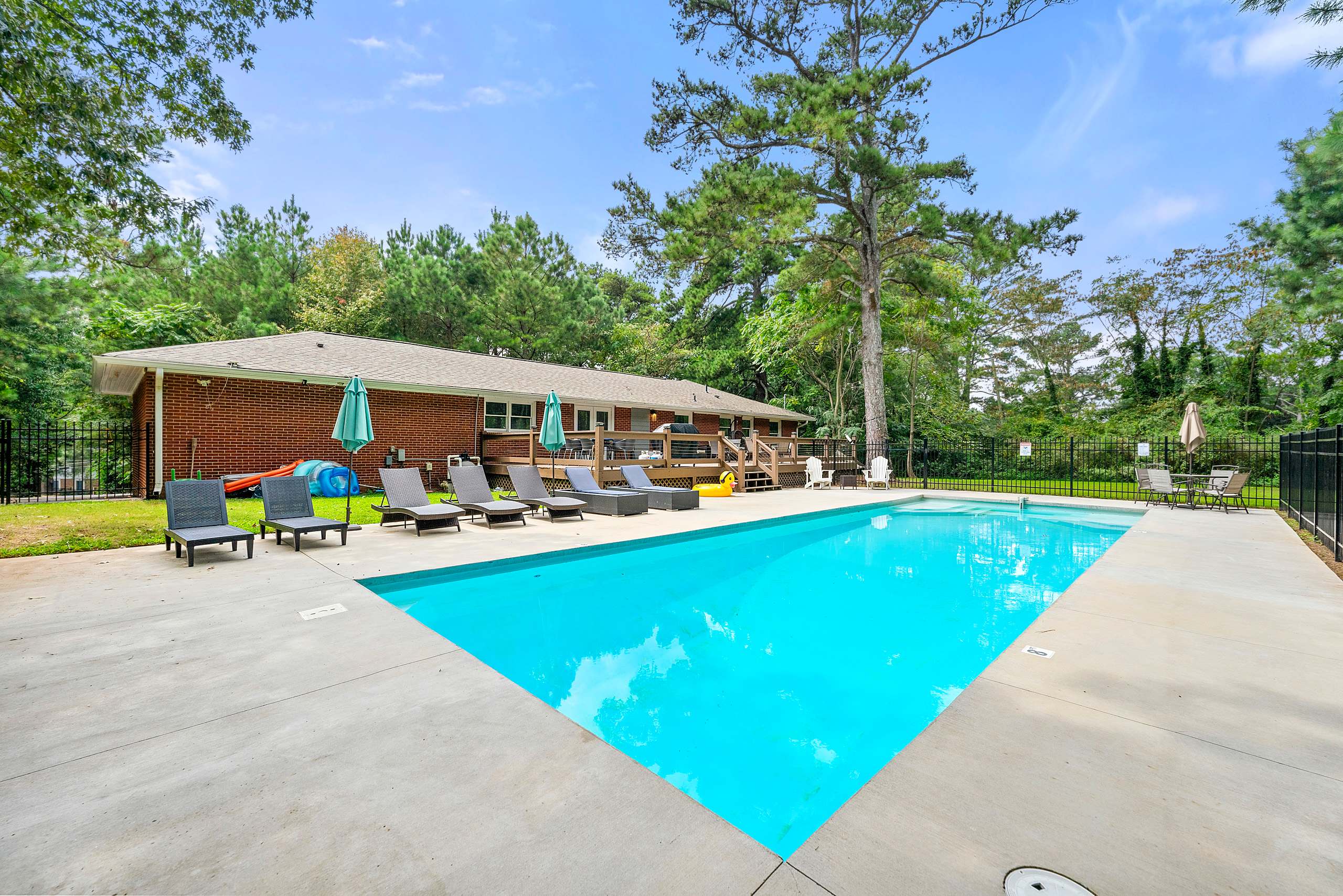 ATL airport pool villa, sleeps 10 - Foto 1