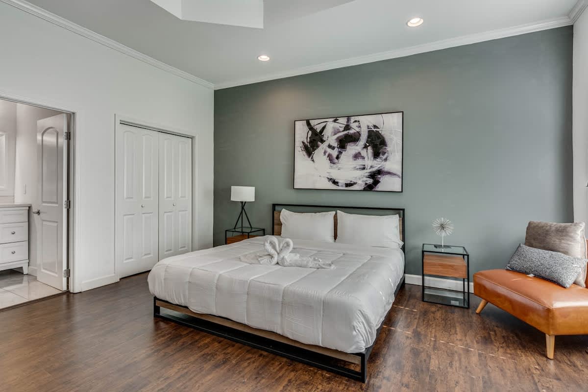 ATL airport pool villa, sleeps 10 - Foto 44