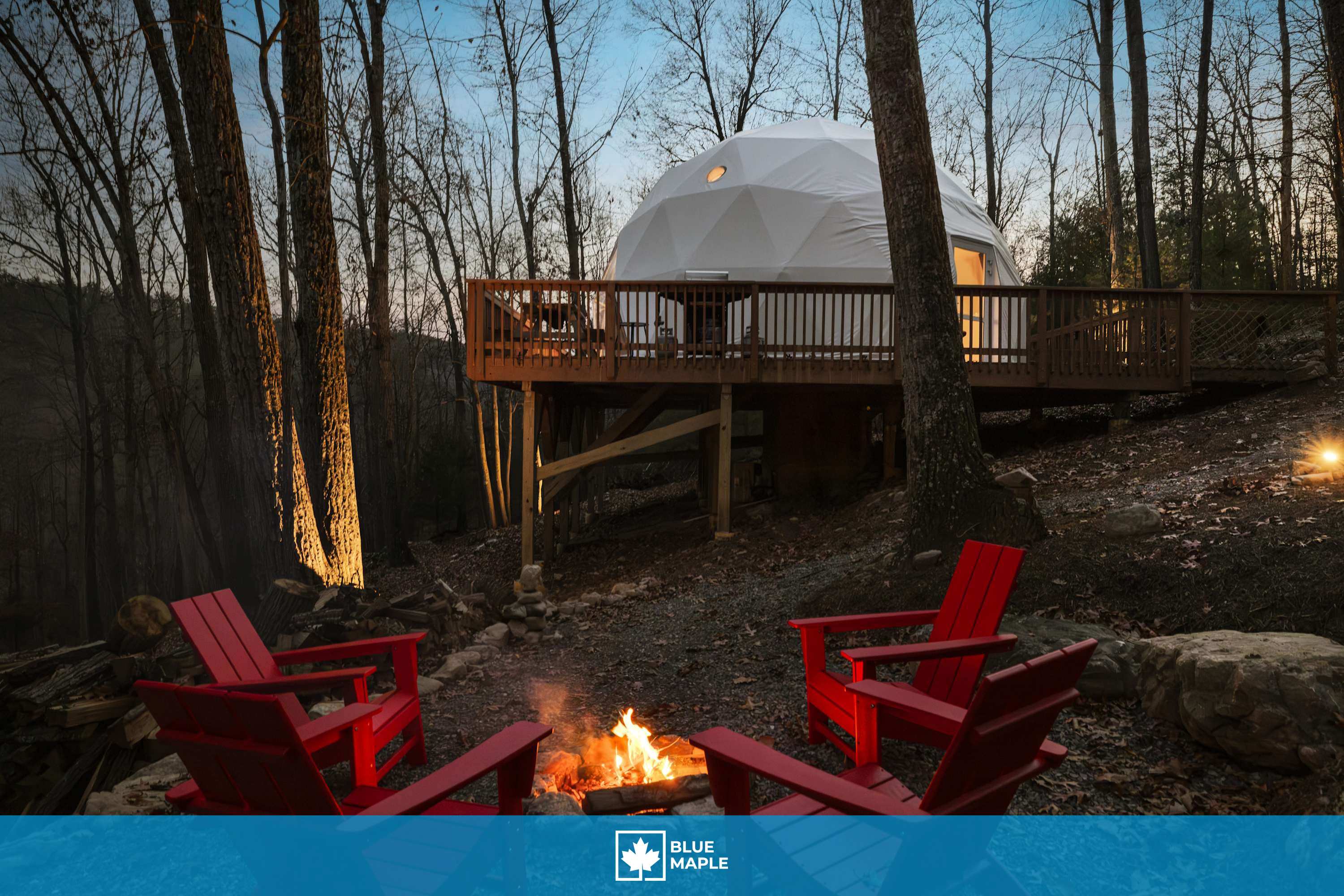 Glamping Dome w/Hot Tub, Fire Pit & River Access