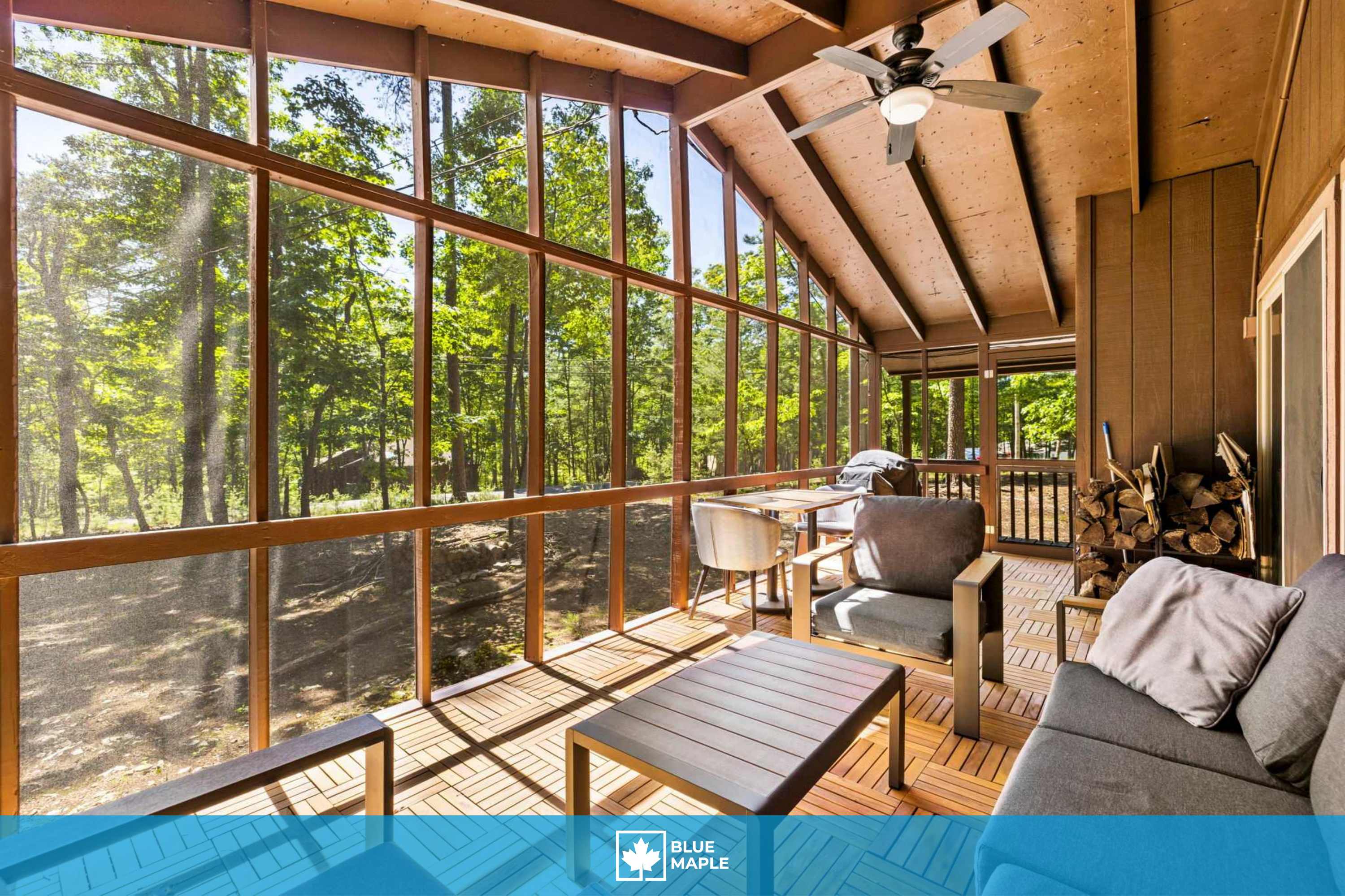 Cozy Cottage w Enclosed Porch, Fireplace & Grill