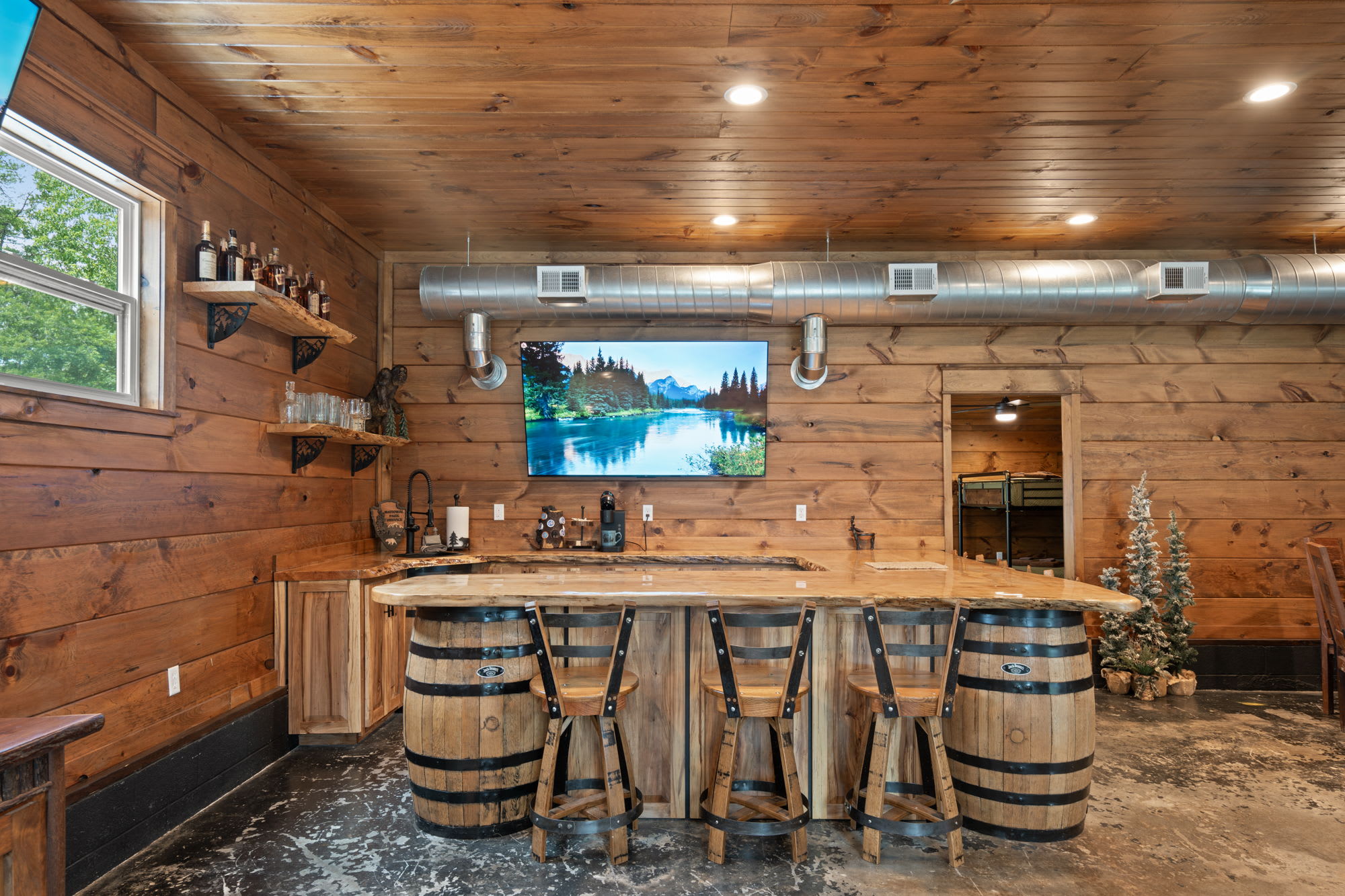 Bunk house wet bar