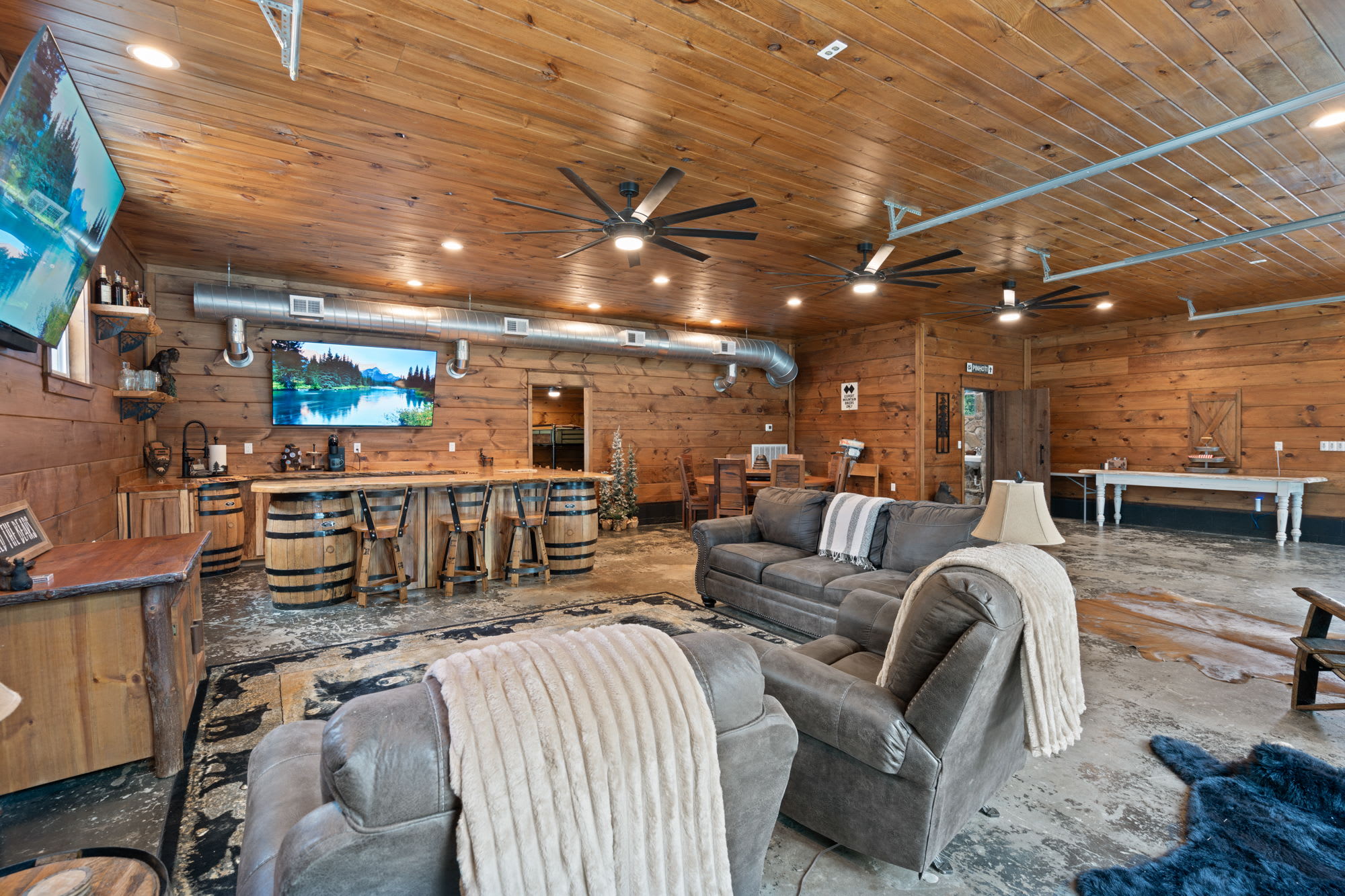 Bunk house living room