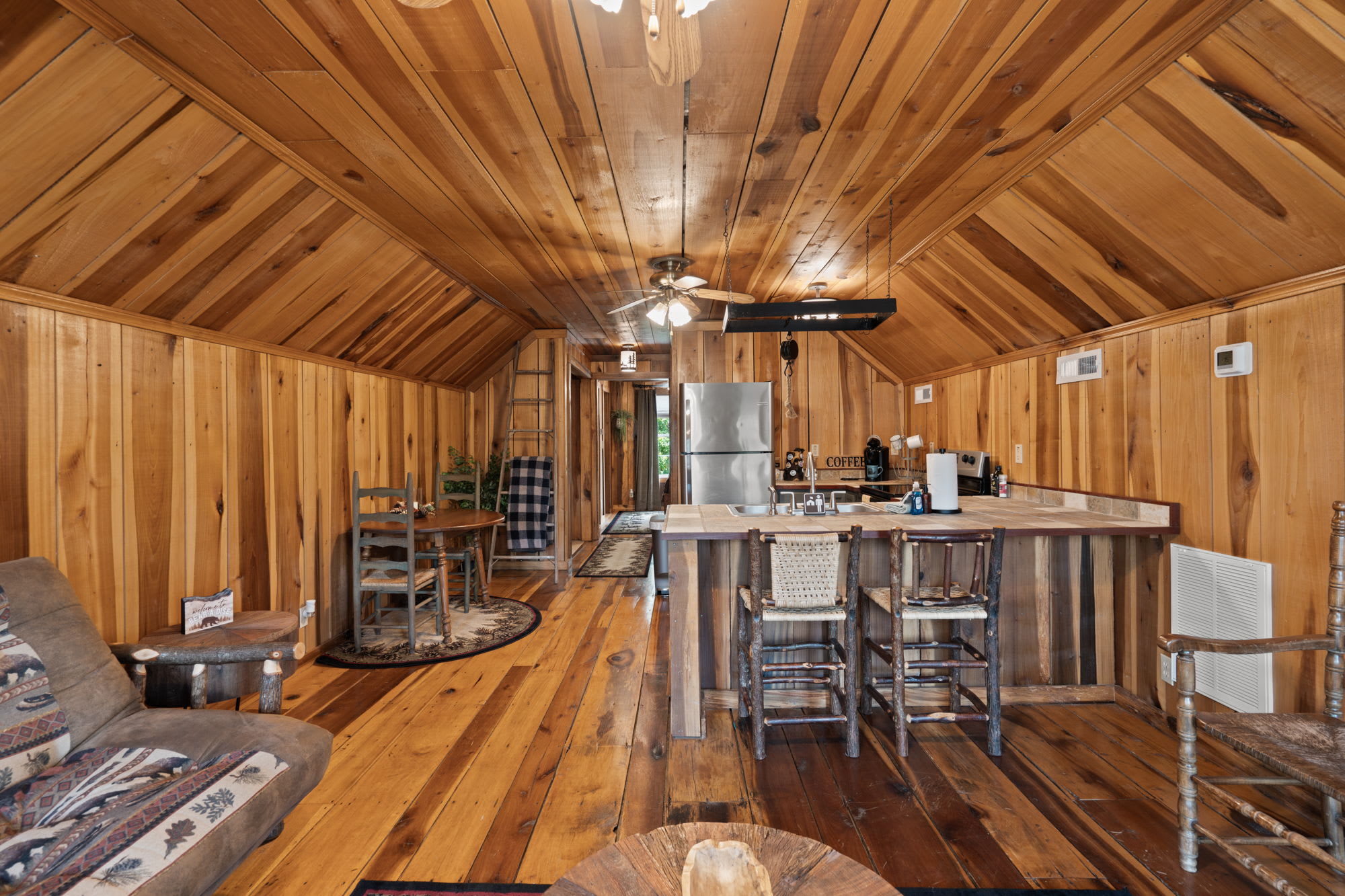 Bunk house apartment living room