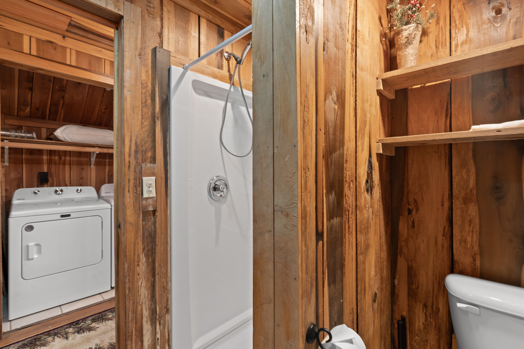 Bunk house upstairs bathroom