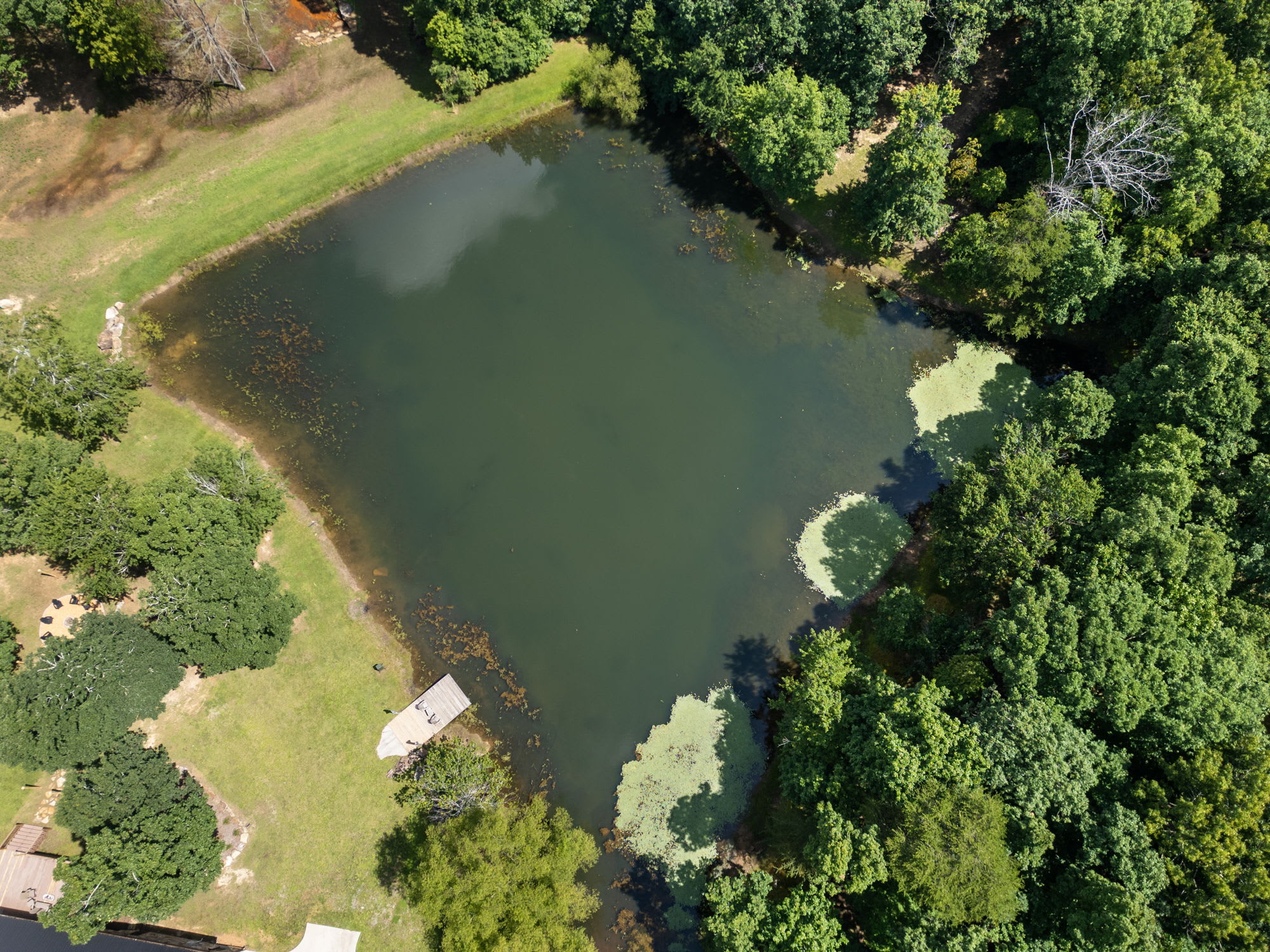 One of three lakes at The Lodge at Cloudland