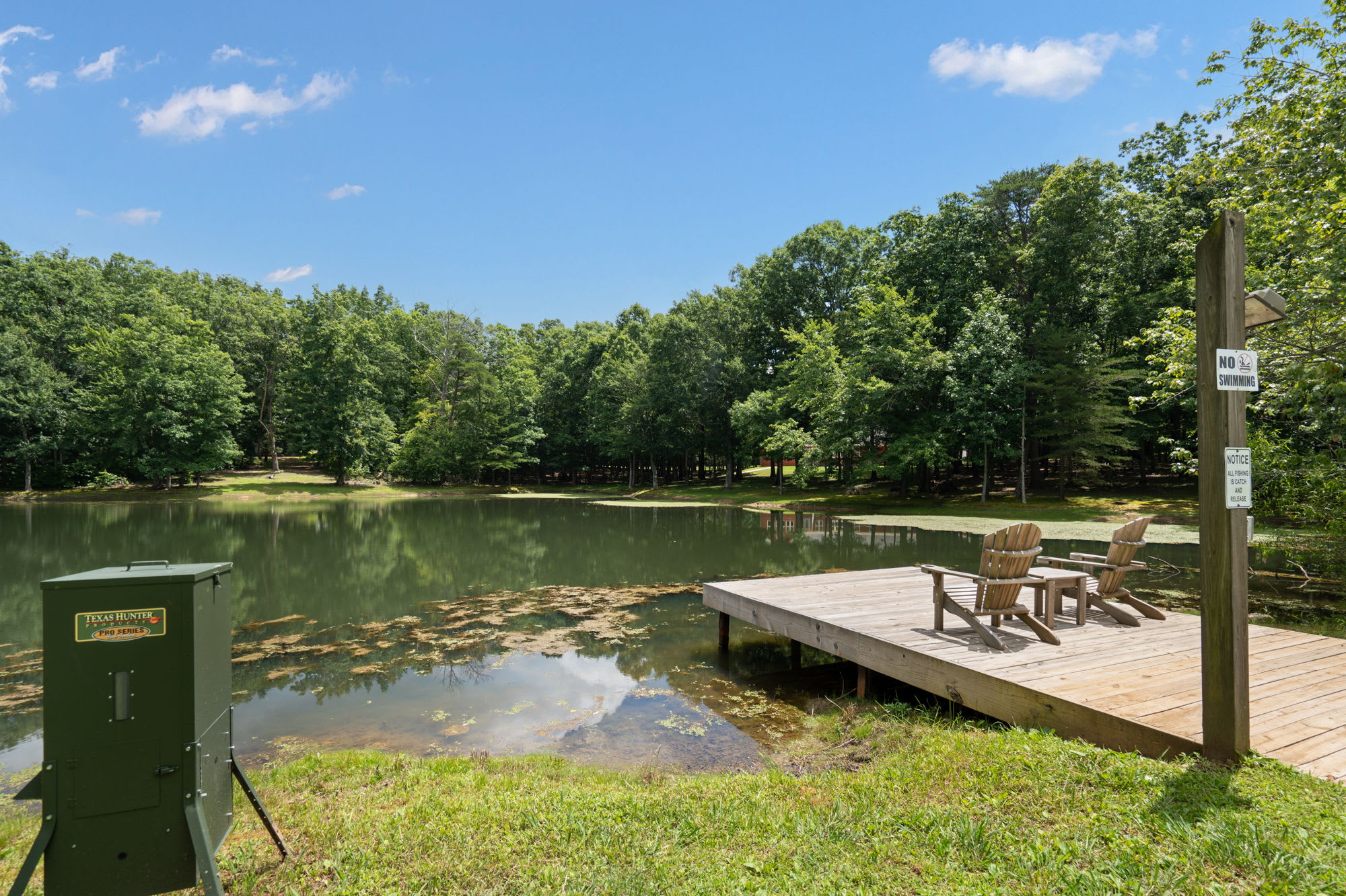 One of three lakes at The Lodge at Cloudland.