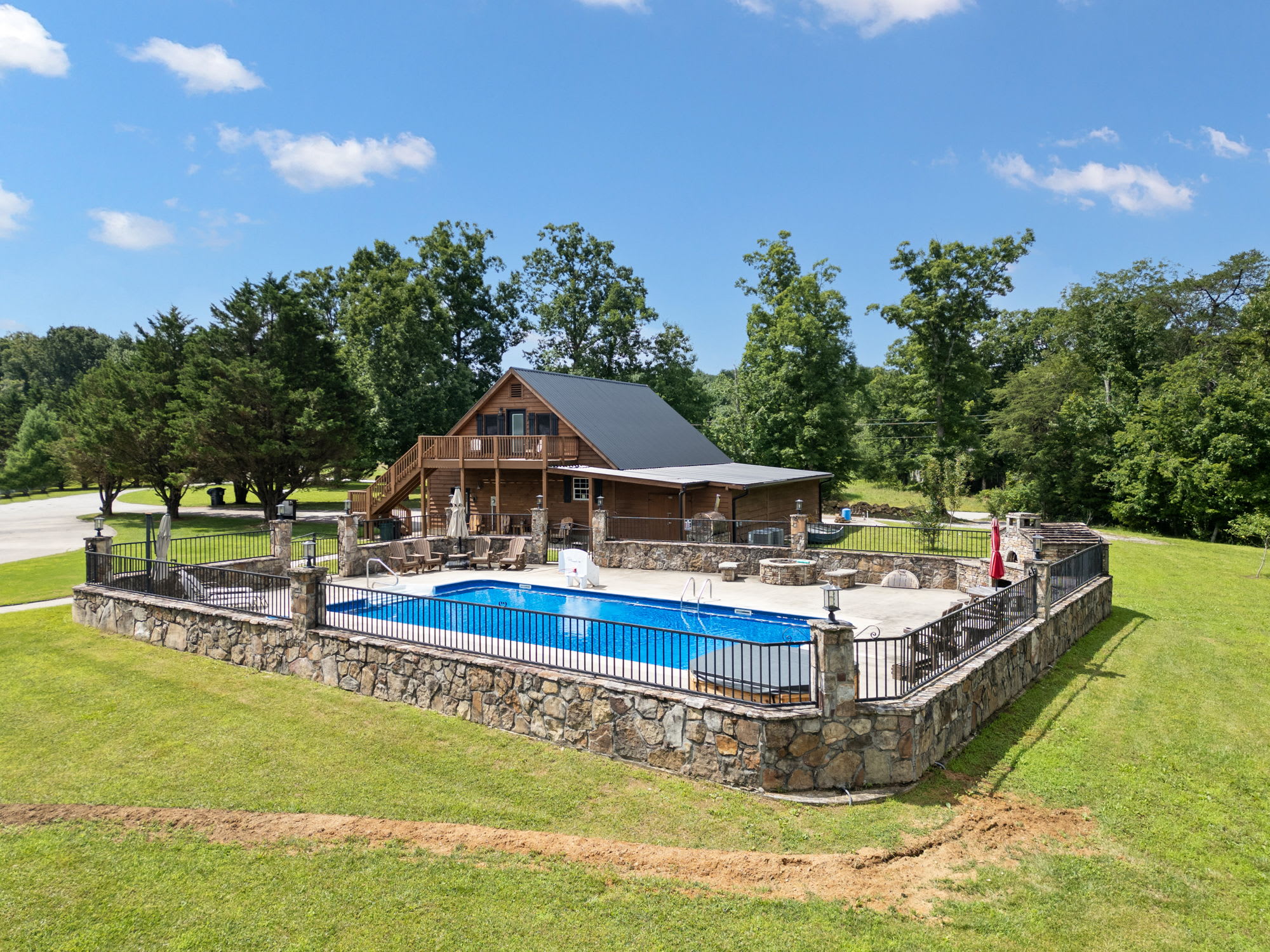 Our pool is open from the beginning of April until the end of September each year