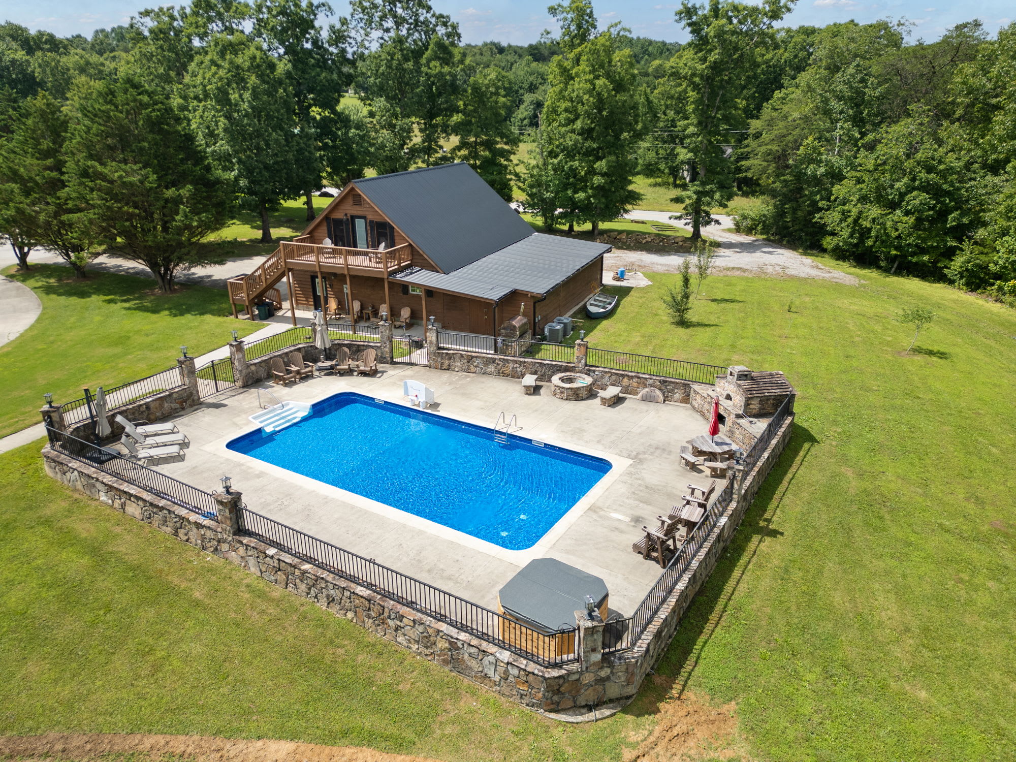 Our pool is open from the beginning of April until the end of September each year