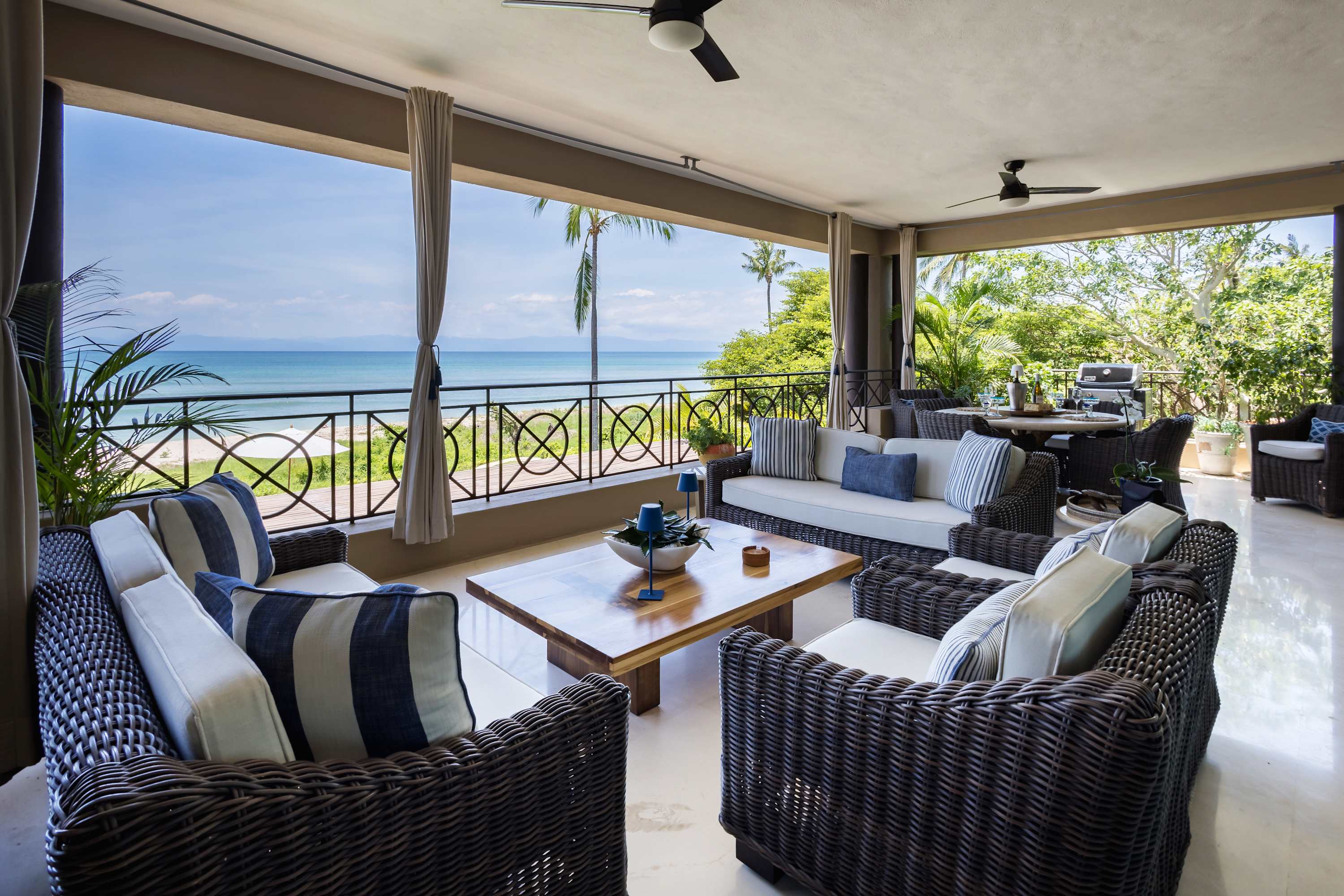 Beachfront 4BR in Punta Mita | Cook, Golf Cart & Premier Access — Corral del Risco, Nayarit — vacation rental