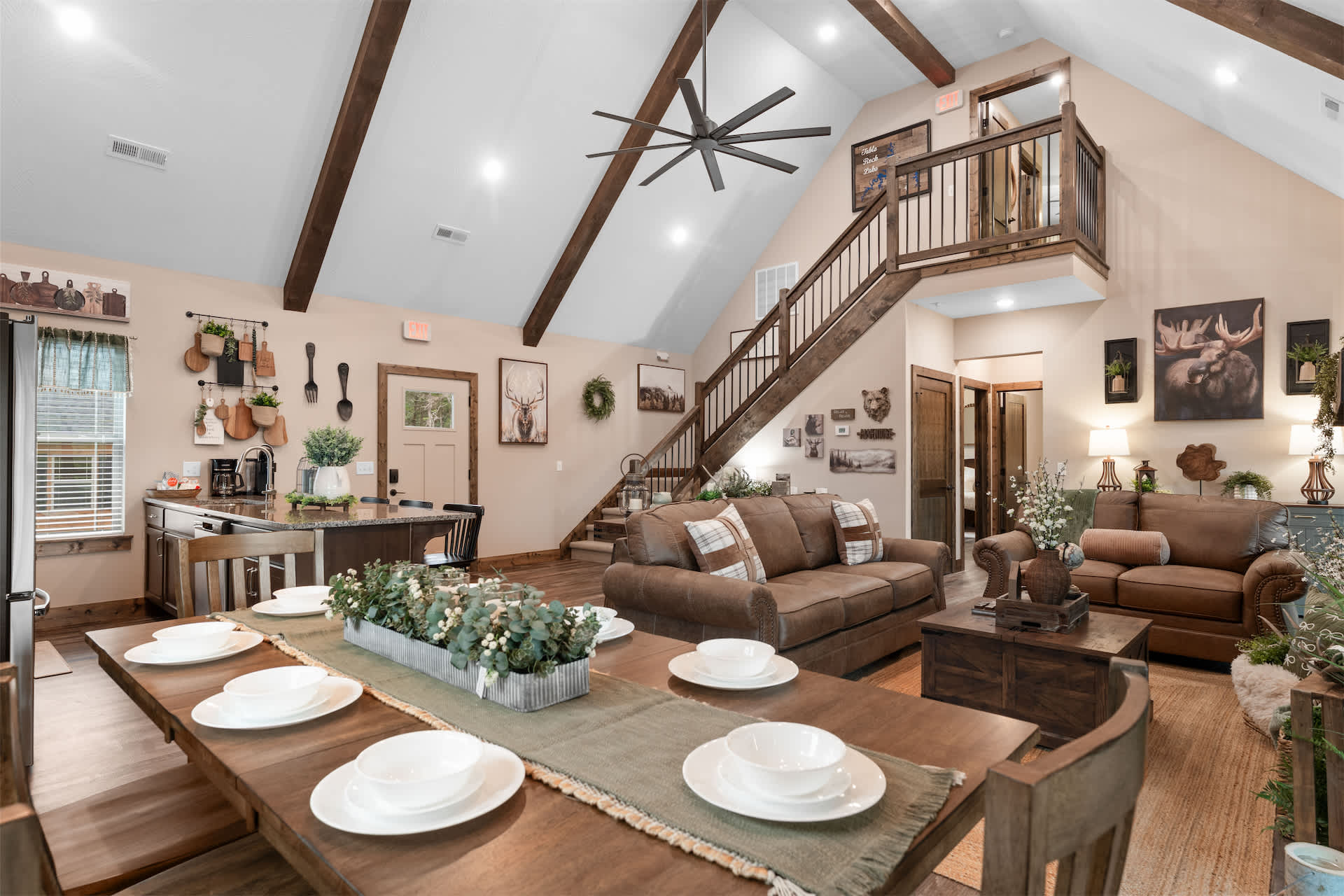 Open-concept living designed for gathering, dining, and relaxing together