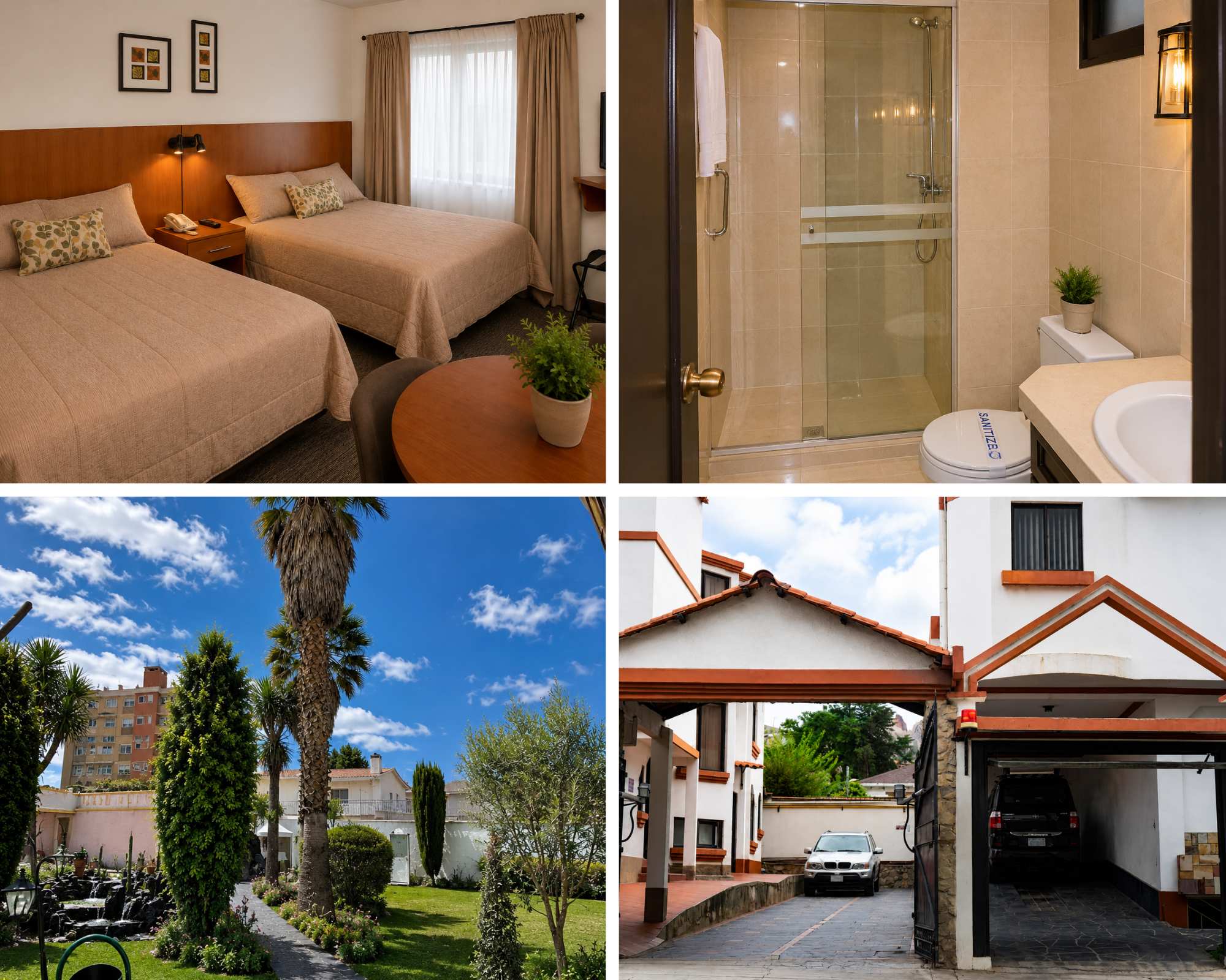 Calacoto Suite | Garden + 24/7 Reception + Parking - Bolivia