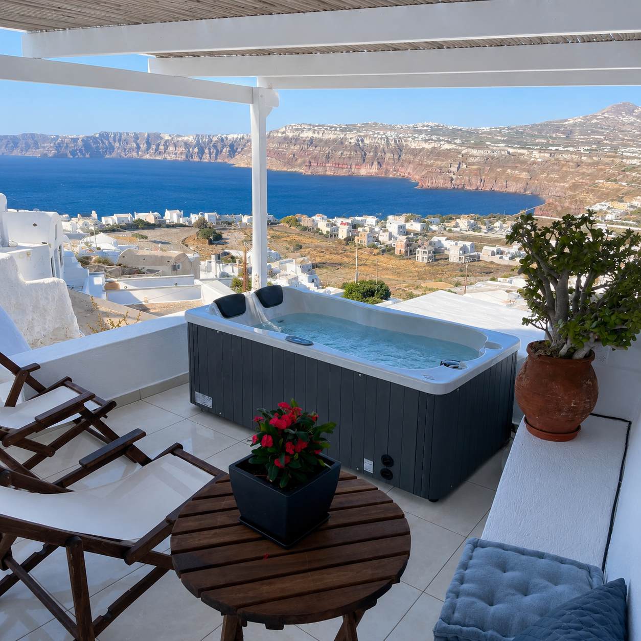 Santo Caves, Santorini Suite with Private Hot Tub