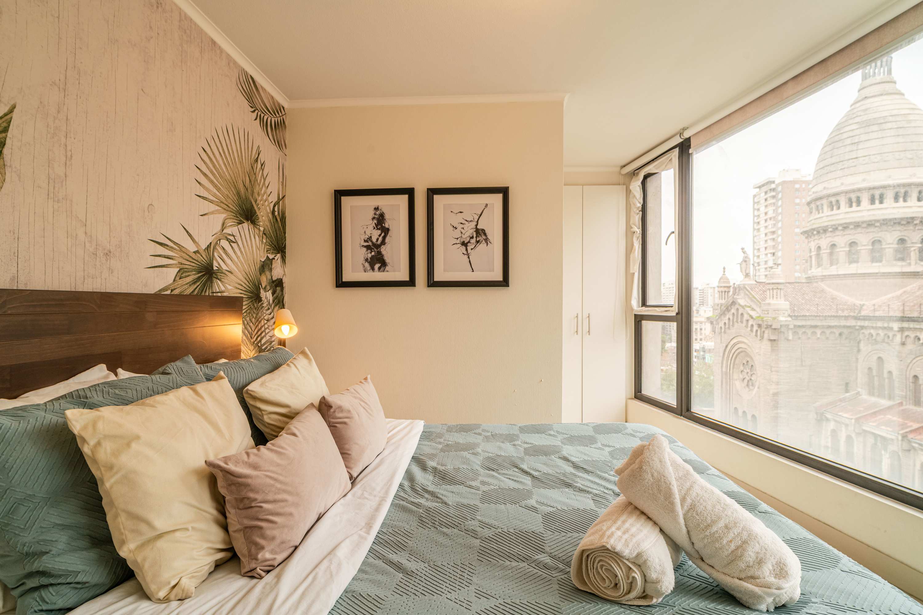 HOM 1-bed with A/C and view · Parque Almagro — Santiago, Santiago Metropolitan — vacation rental