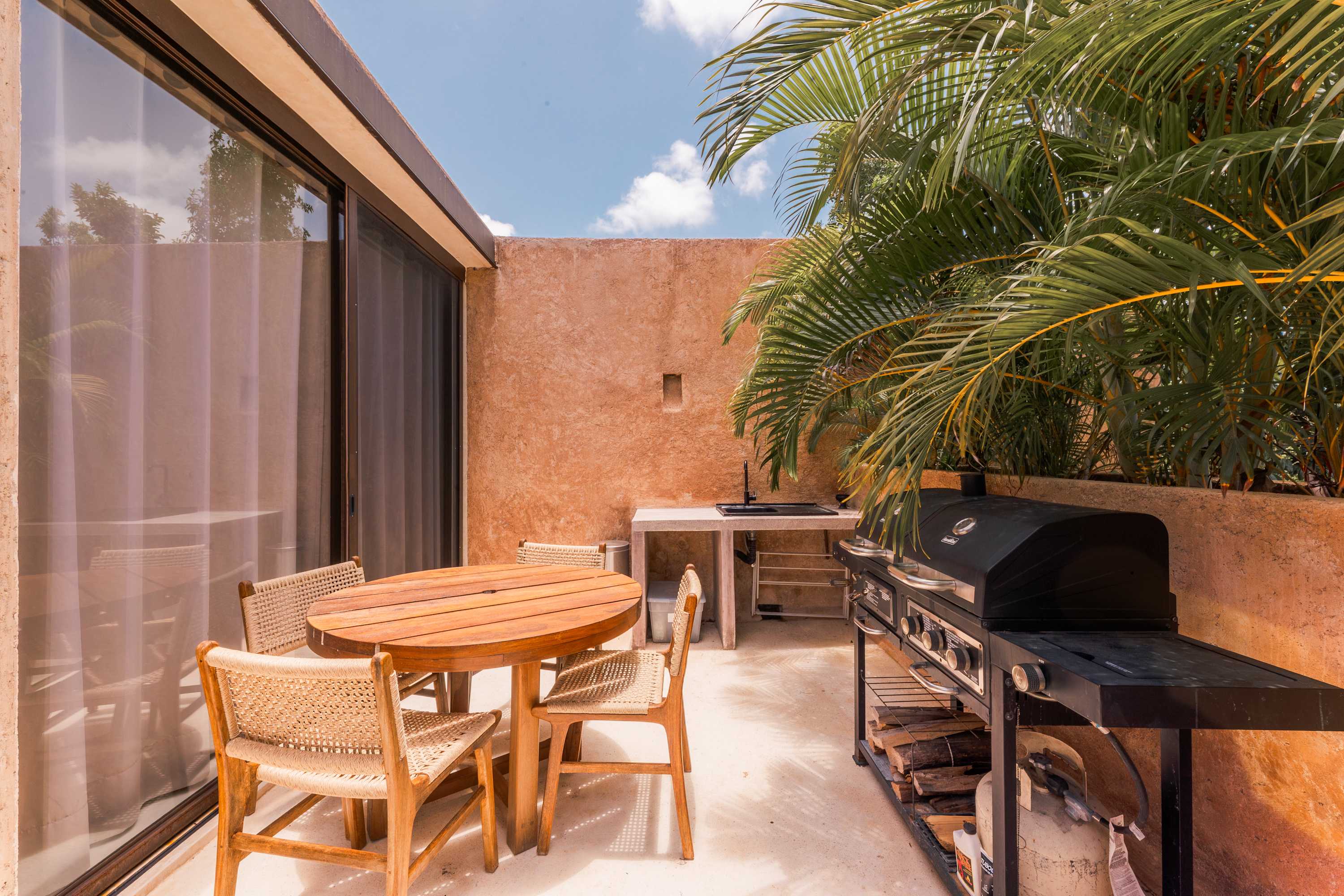 Great spot for grilling and relaxing.