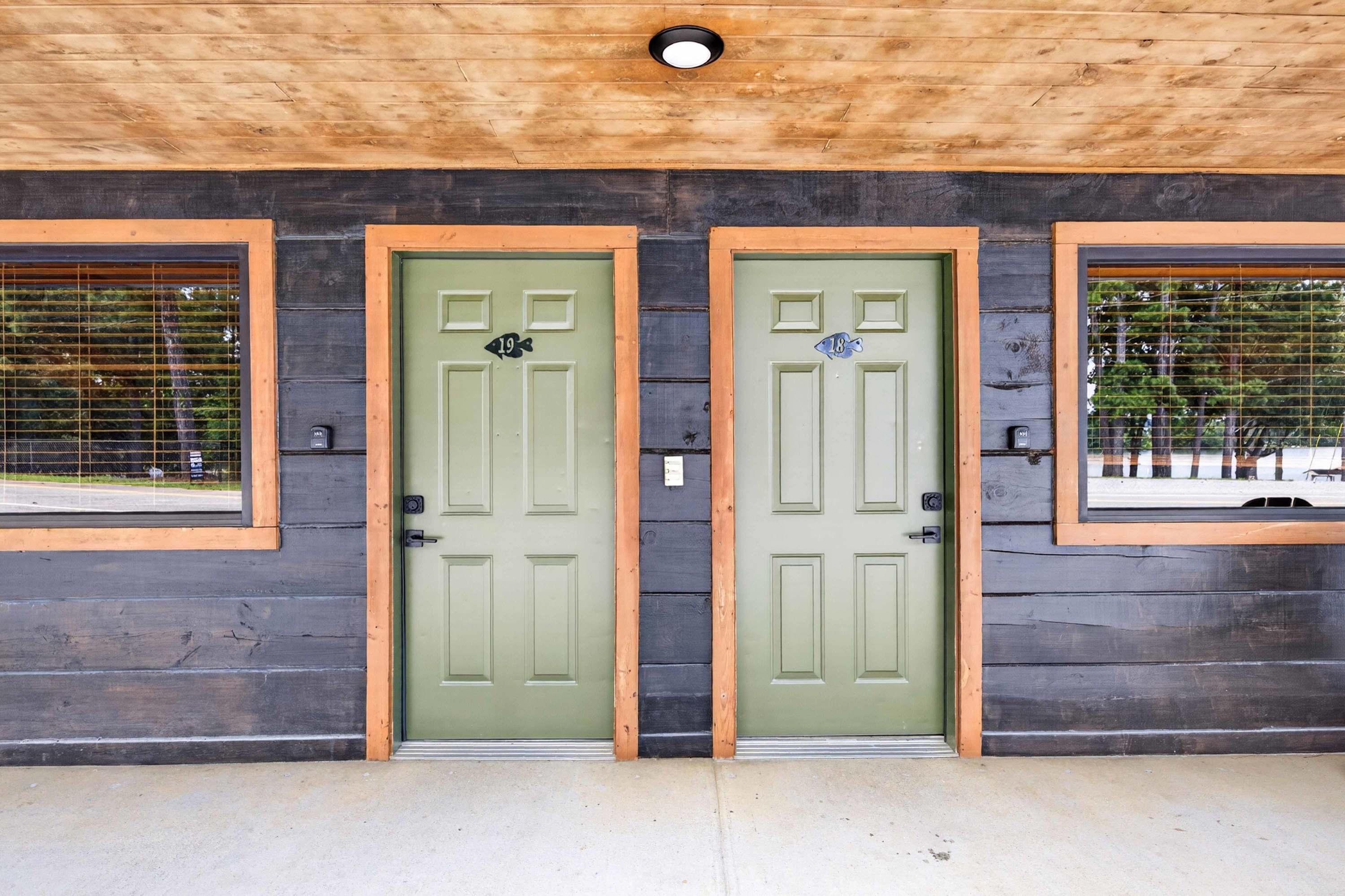 Entrance to rooms 14-25