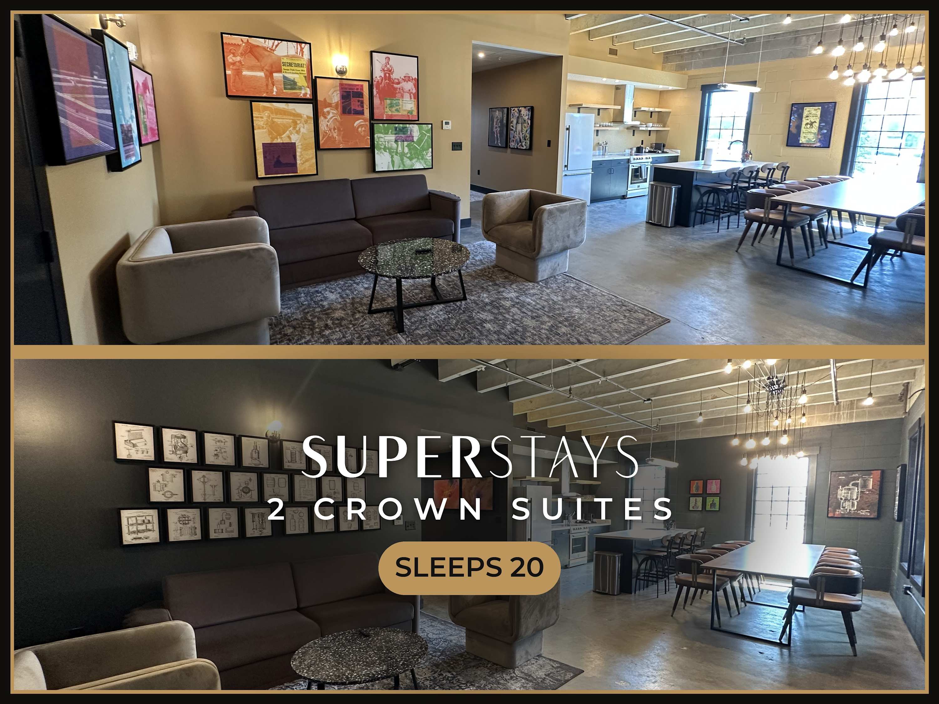 Sleep20 10Beds 8BR Super Stays A12 Crown Duo