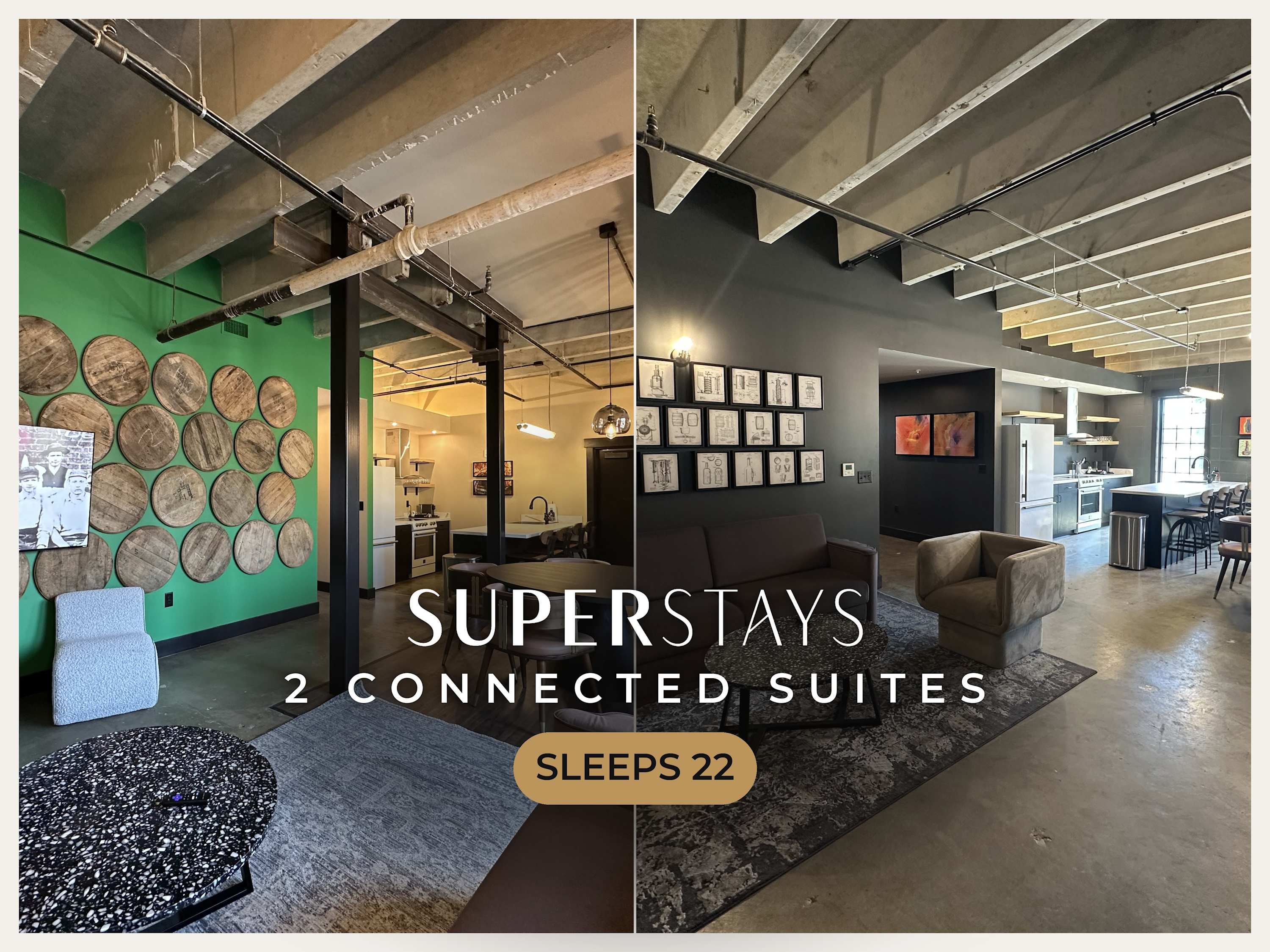 Sleep22 11Beds 8BR Super Stays A12 Low E Crown Ex